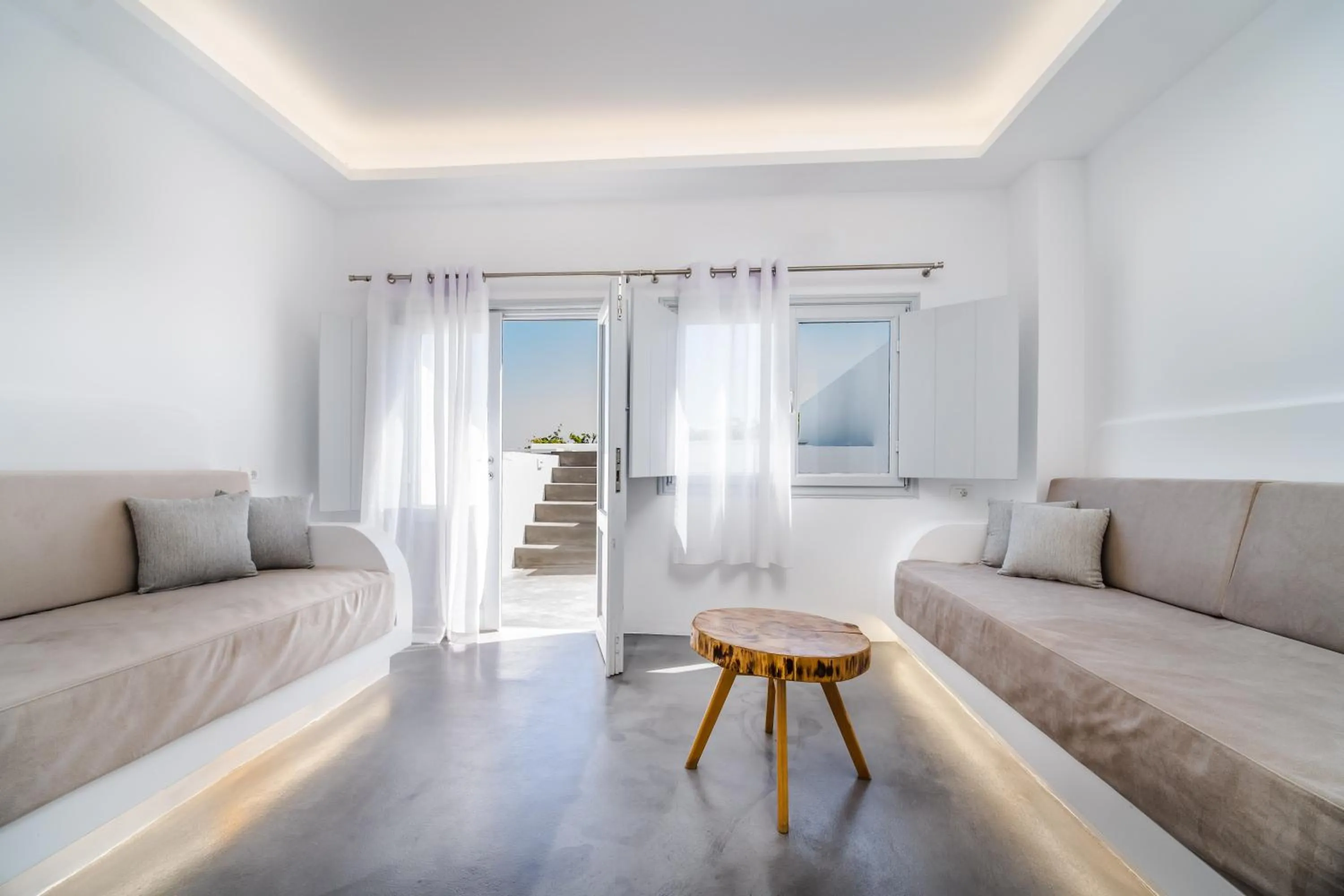 Living room in Serenità Luxury Suites