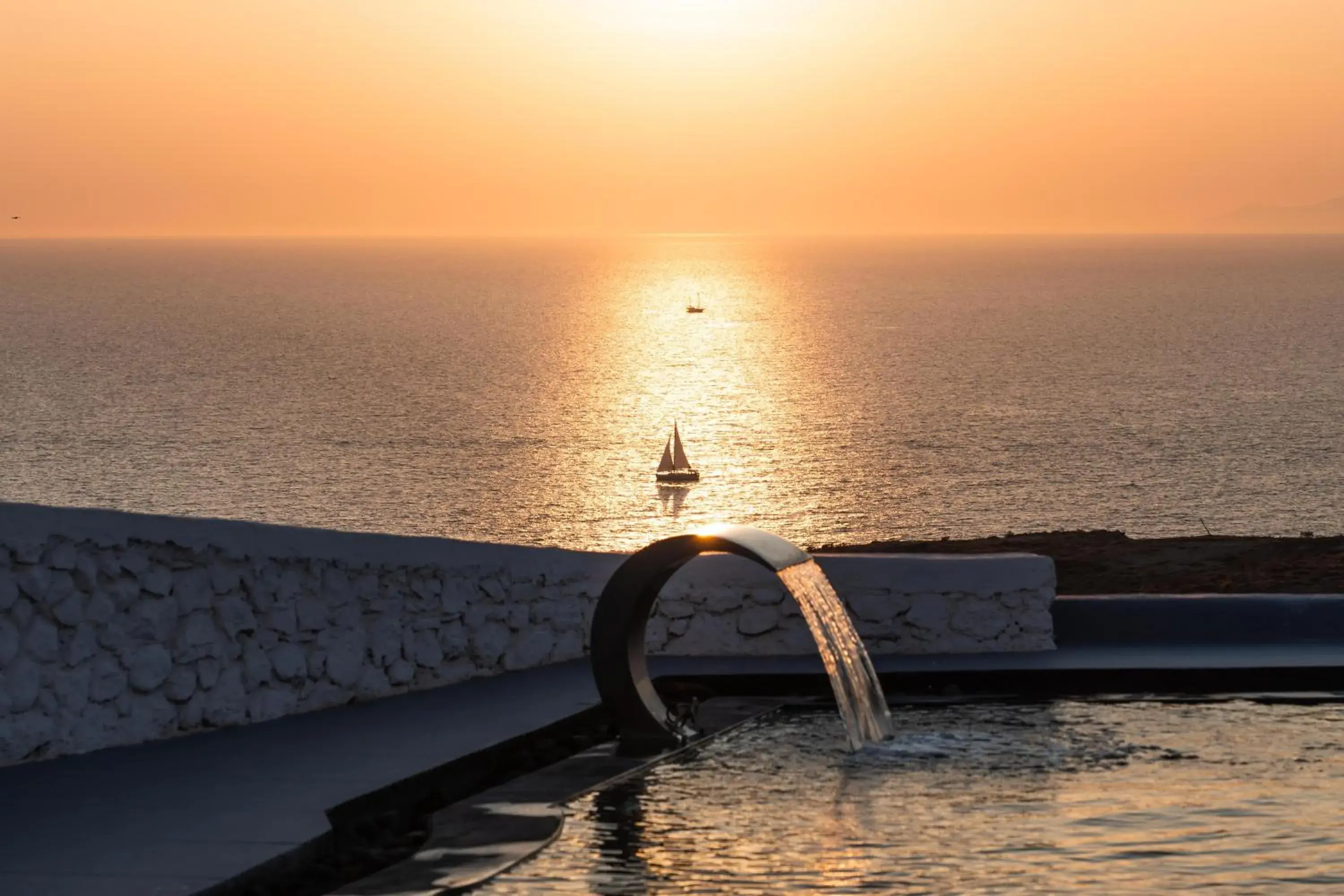 Sea view in Serenità Luxury Suites Sea view in Serenità Luxury Suites