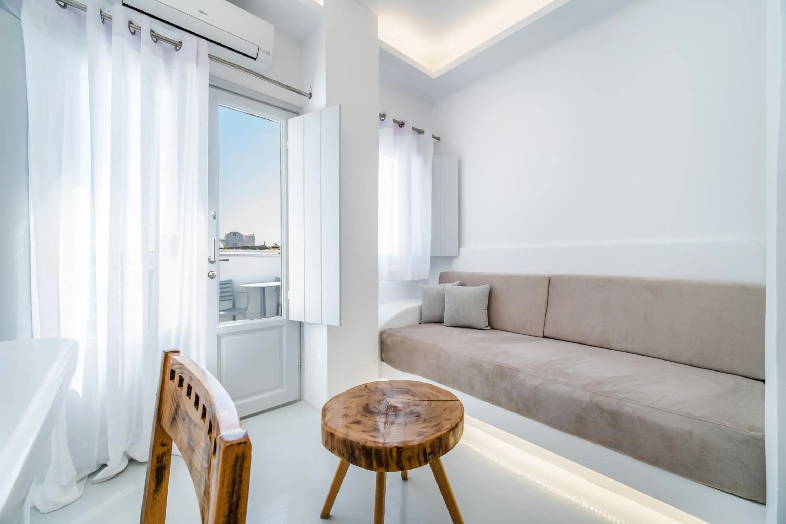 Living room in Serenità Luxury Suites