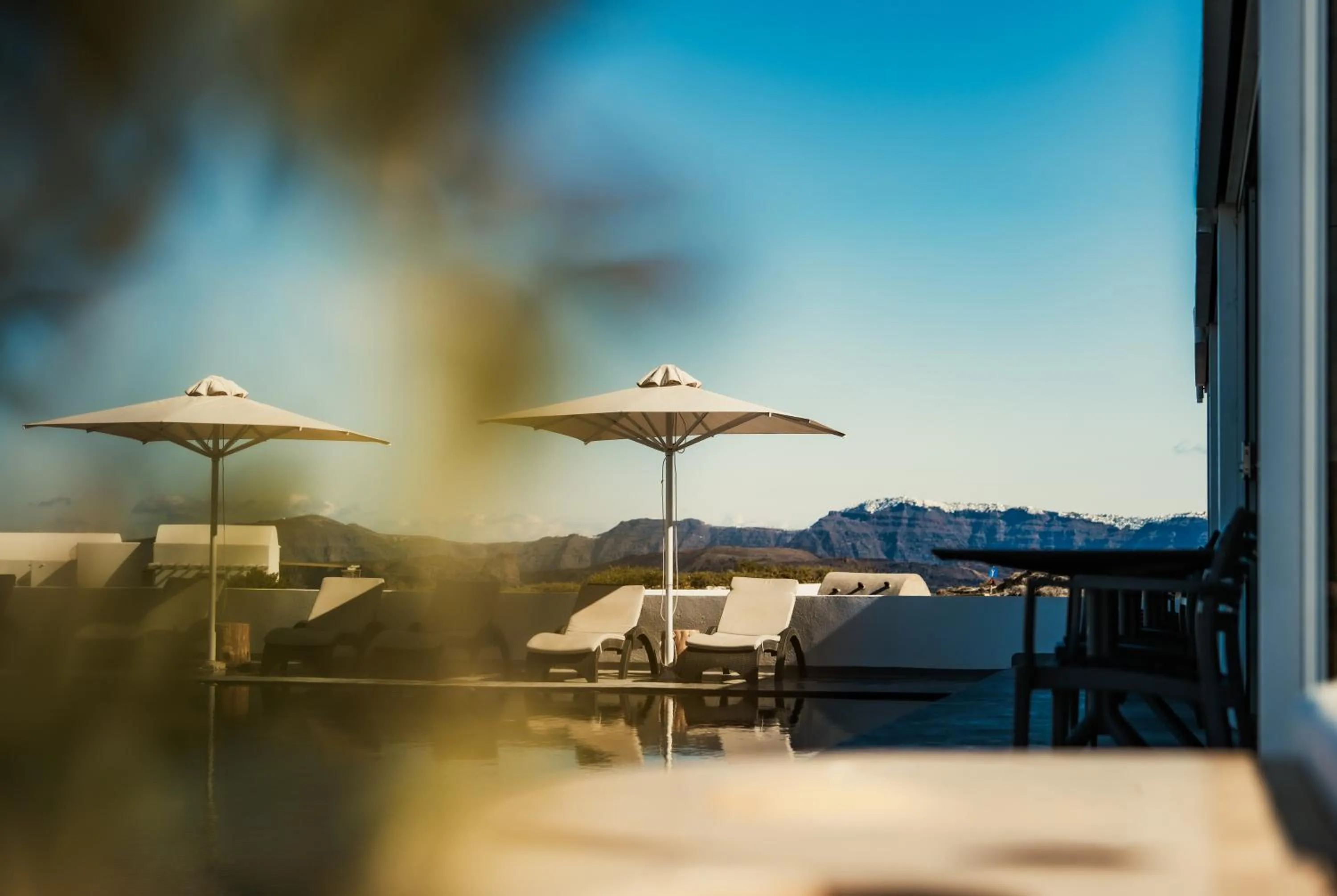 Swimming pool in Serenità Luxury Suites