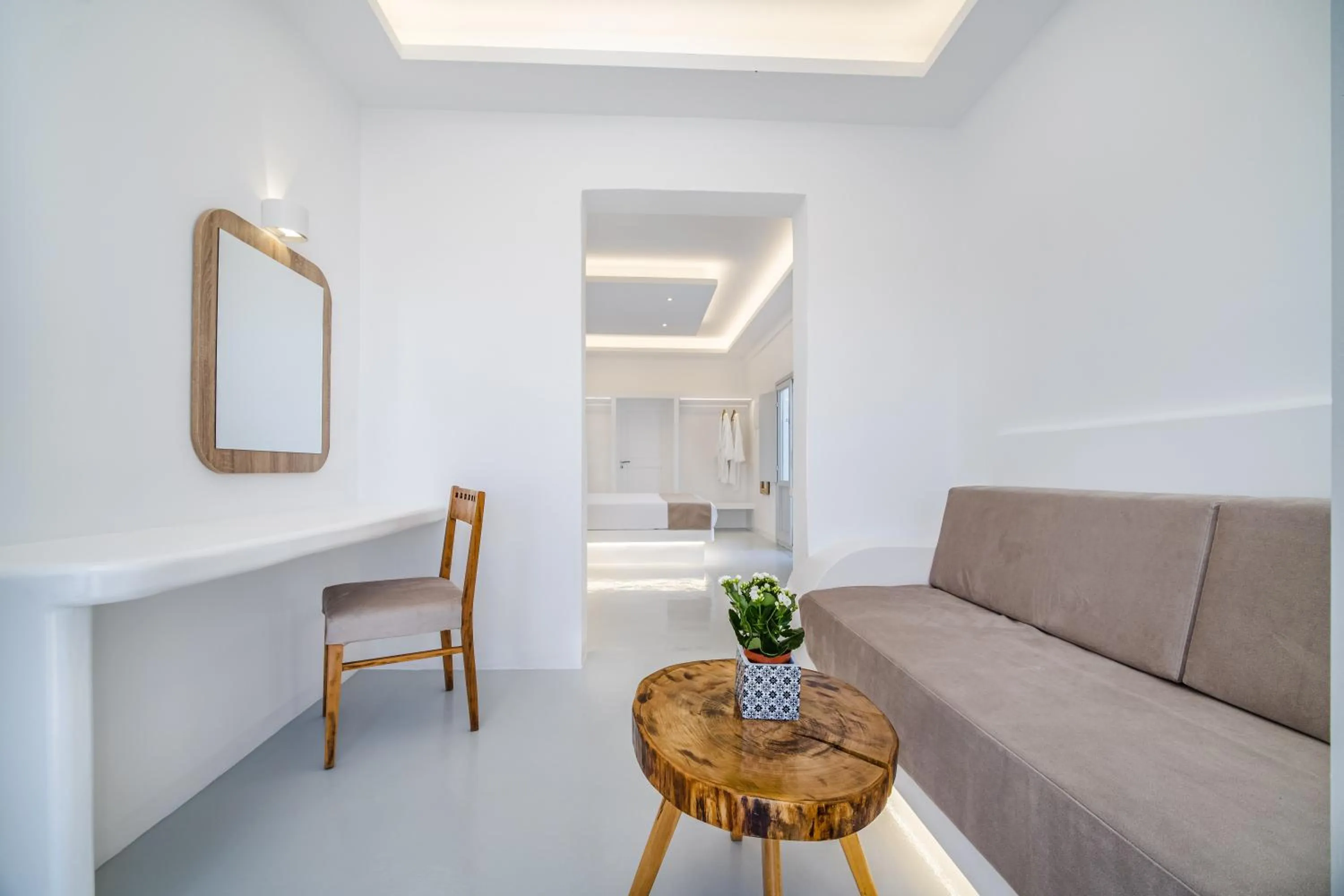 Living room in Serenità Luxury Suites