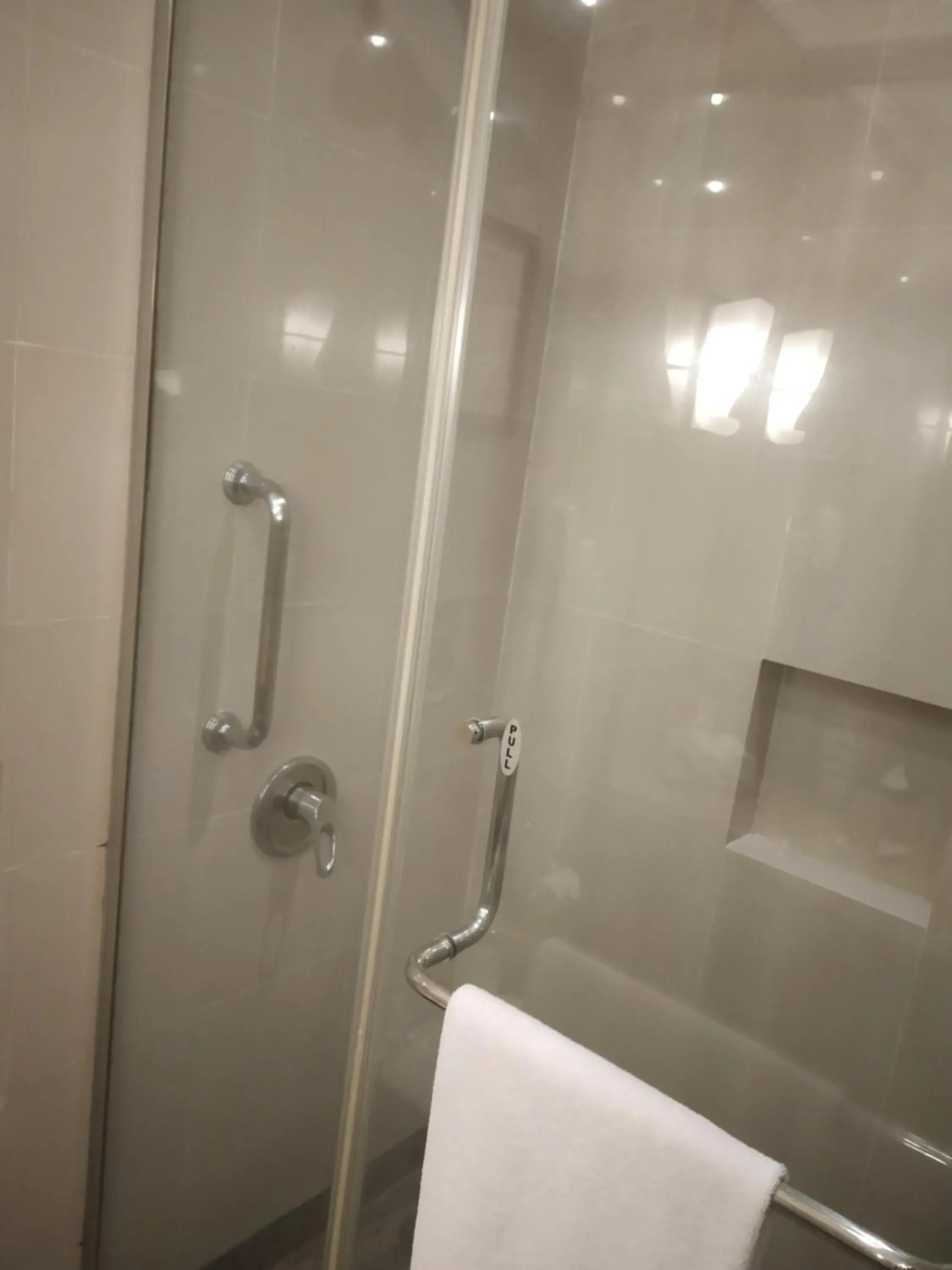 Bathroom in The Lalit Ashok Bathroom in The Lalit Ashok