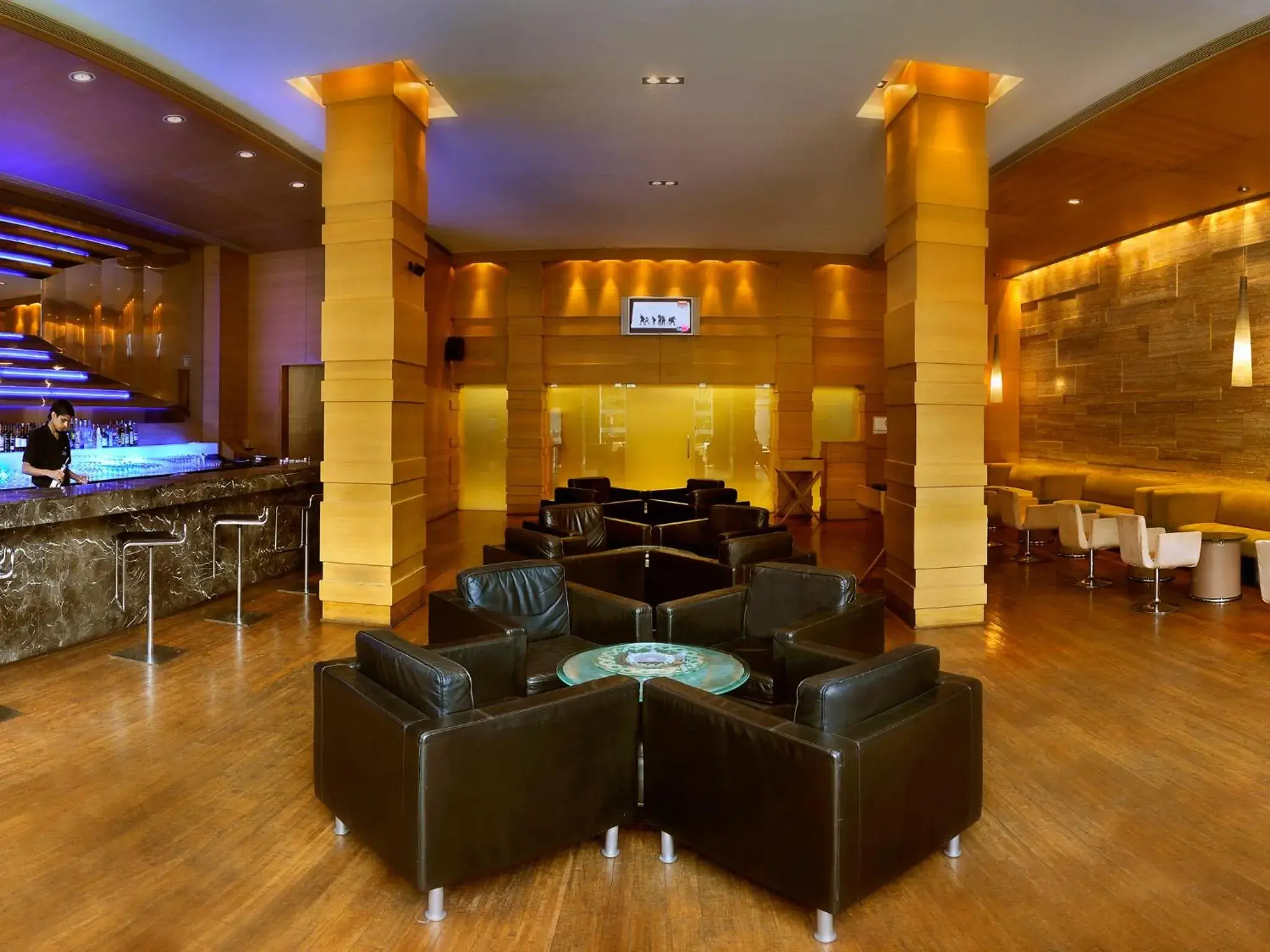 Lounge or bar in The Lalit Ashok Lounge or bar in The Lalit Ashok