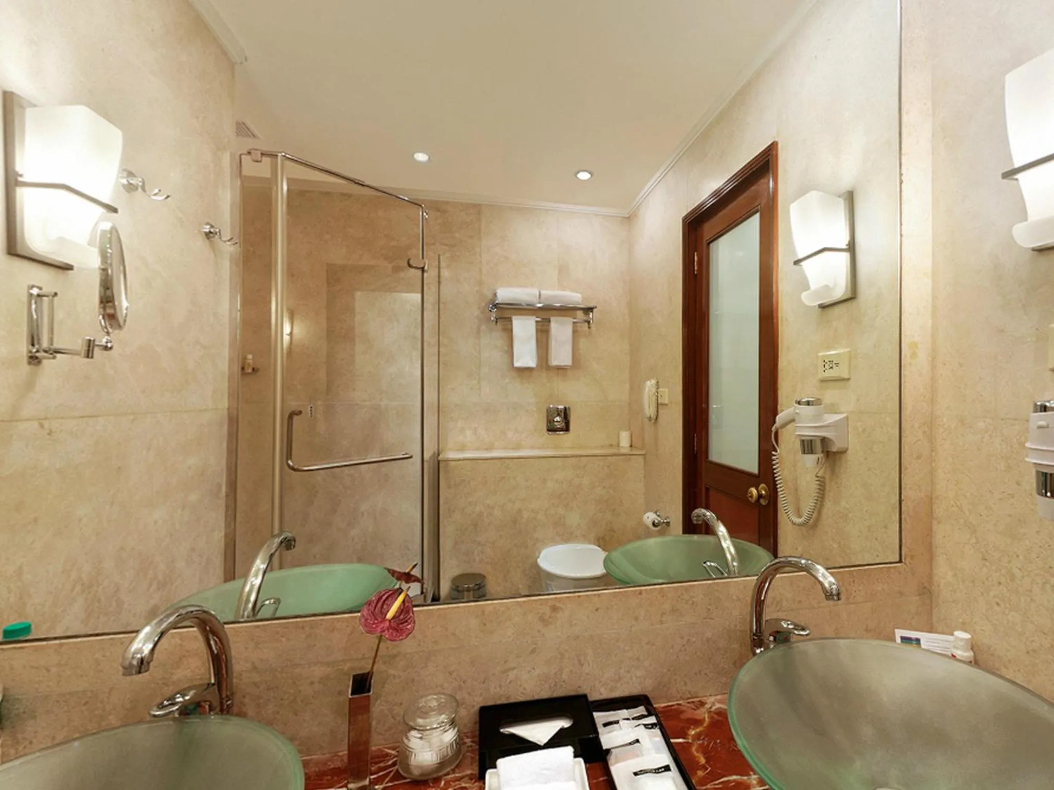 Bathroom in The Lalit Ashok