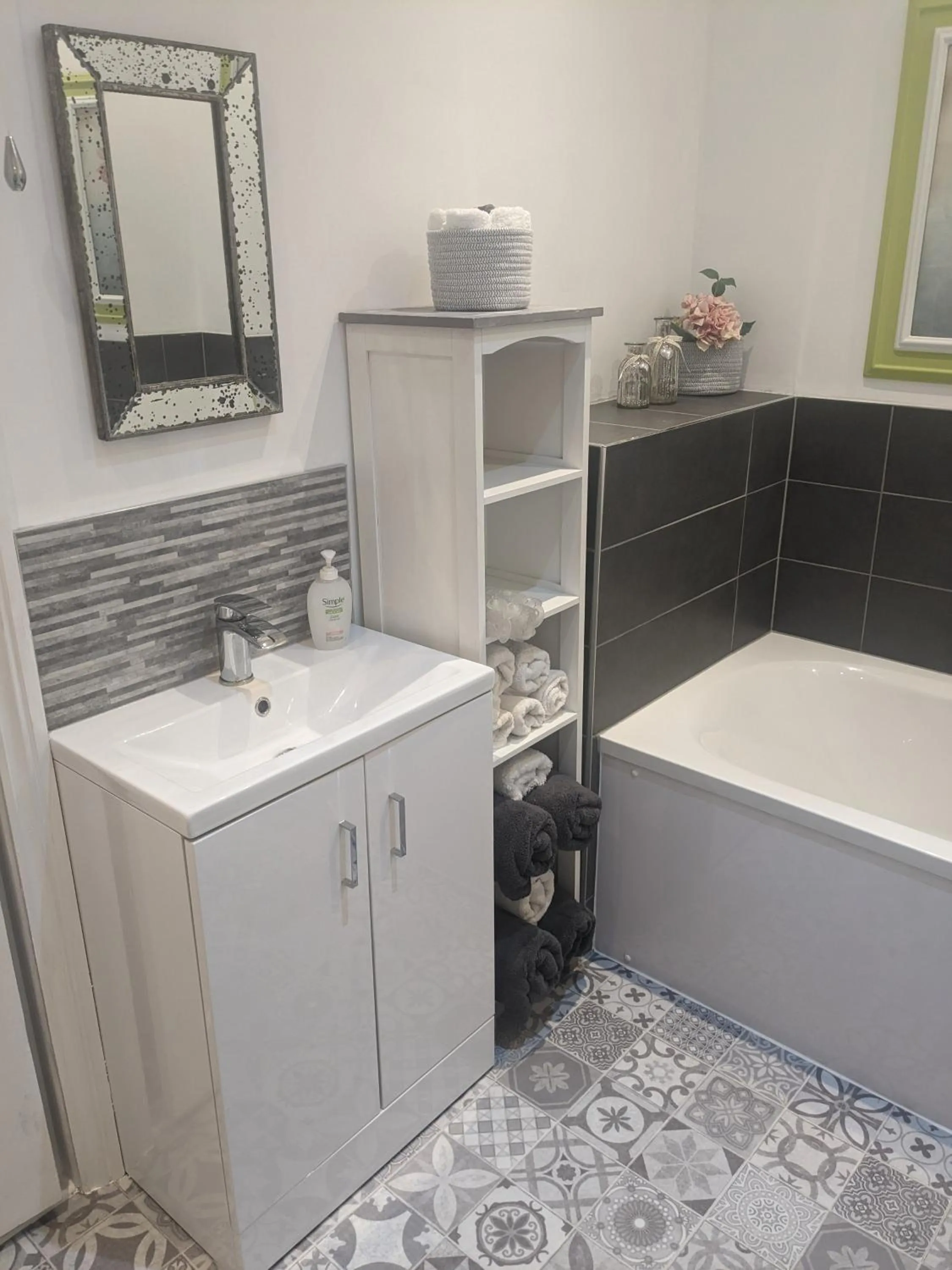 Bathroom in The Bridges B&B