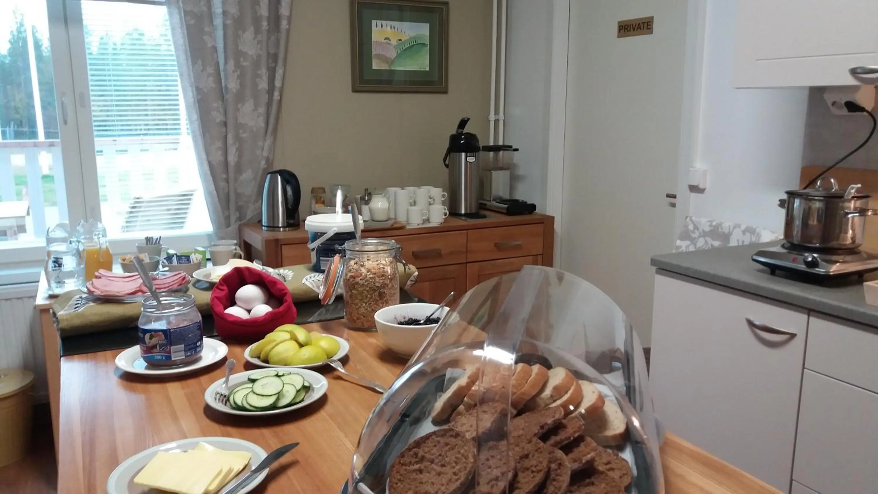 Food in Vuotson Maja B&B