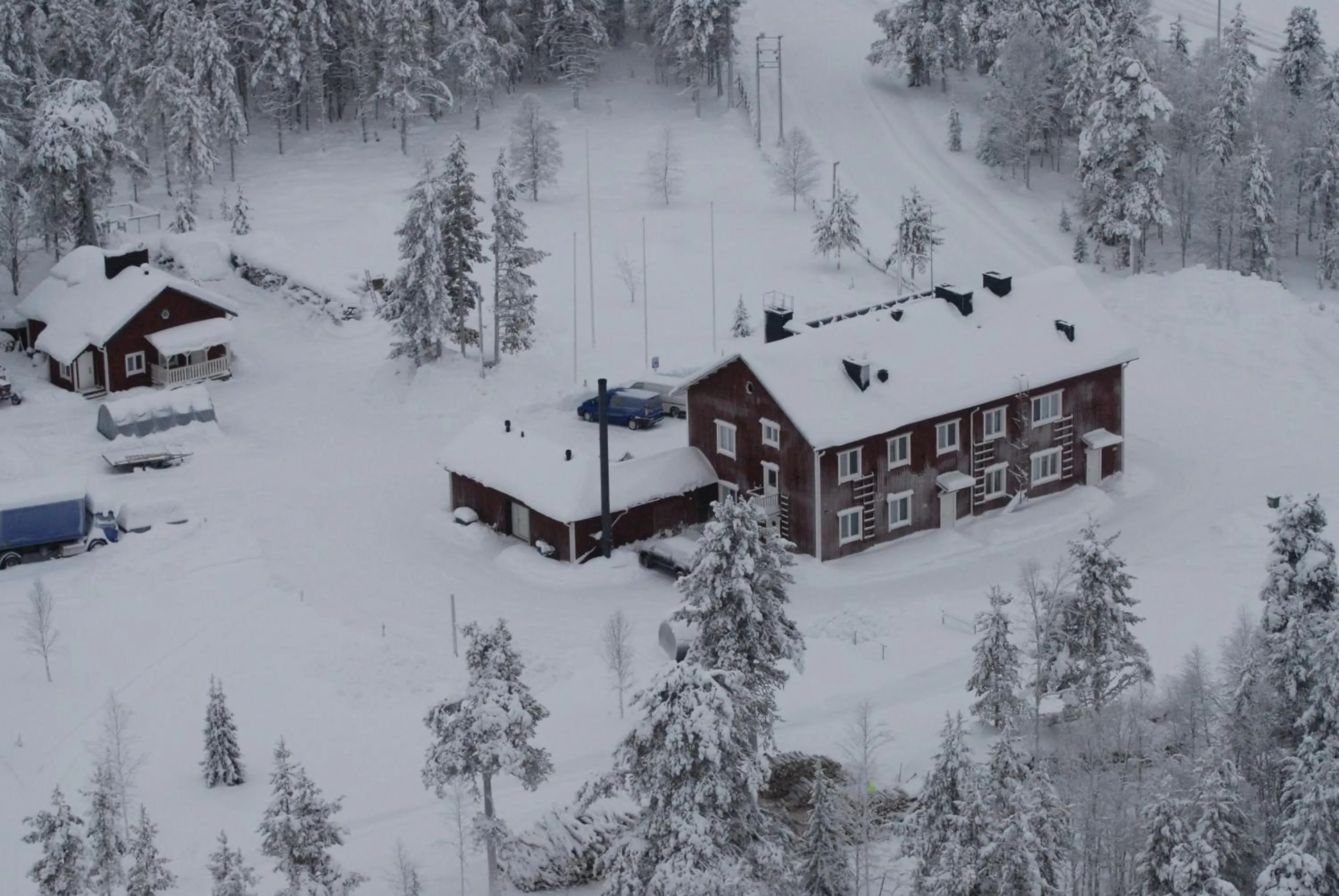 Property building in Vuotson Maja B&B