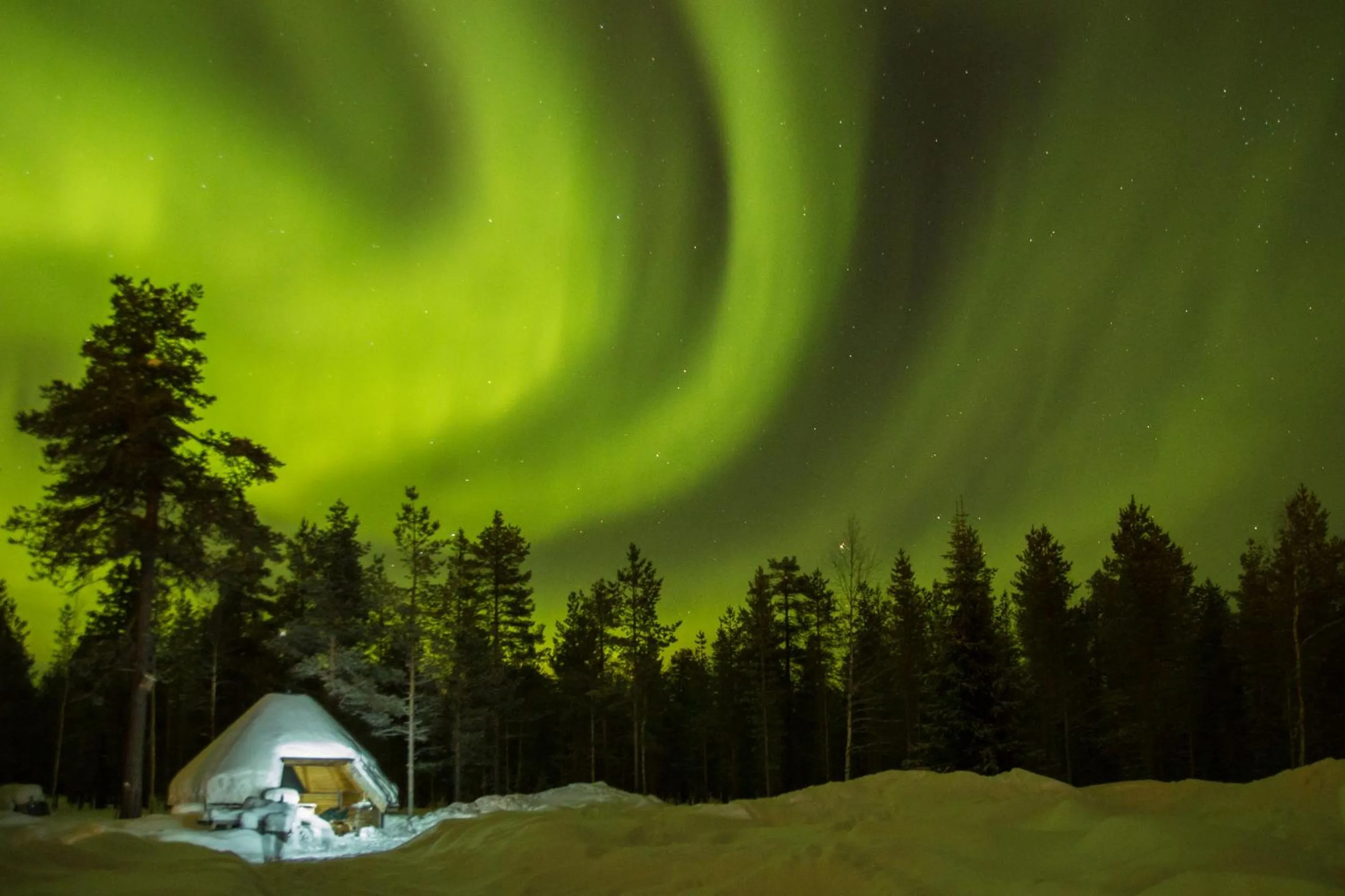 Night in Vuotson Maja B&B