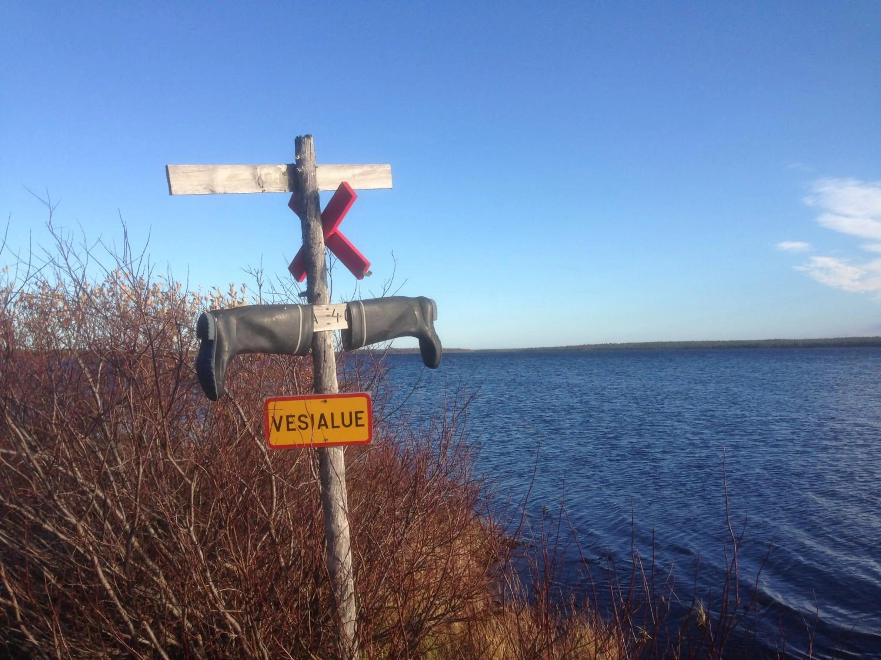 Canoeing in Vuotson Maja B&B