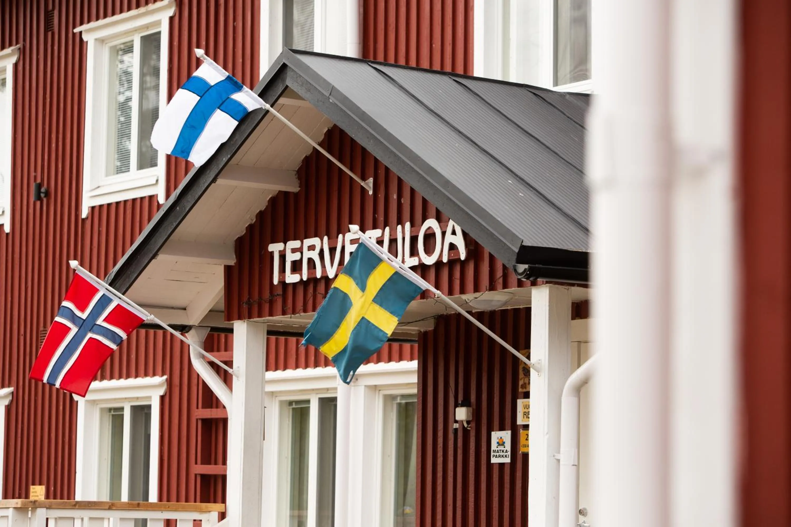 Property building in Vuotson Maja B&B