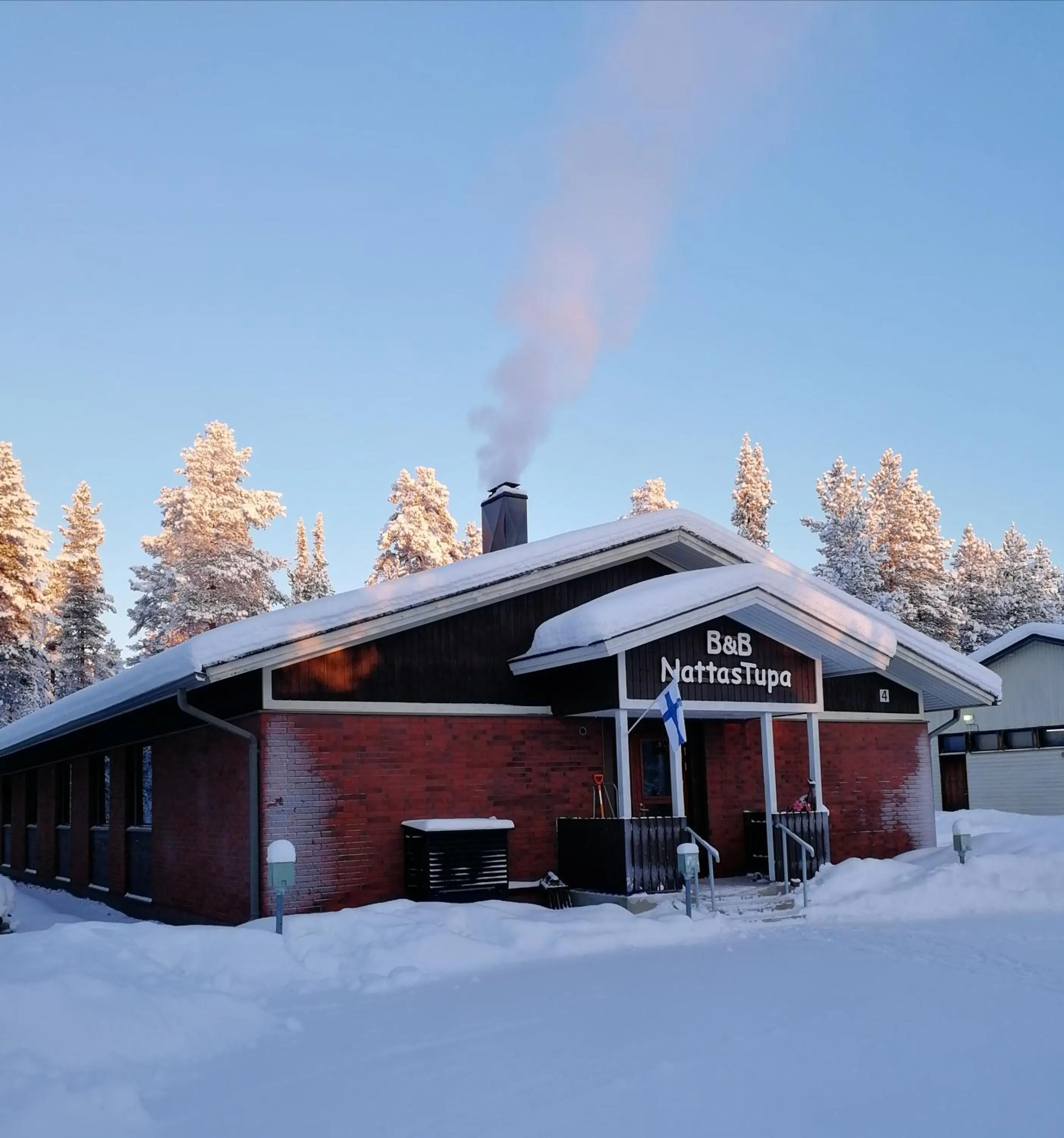 Property building in Vuotson Maja B&B