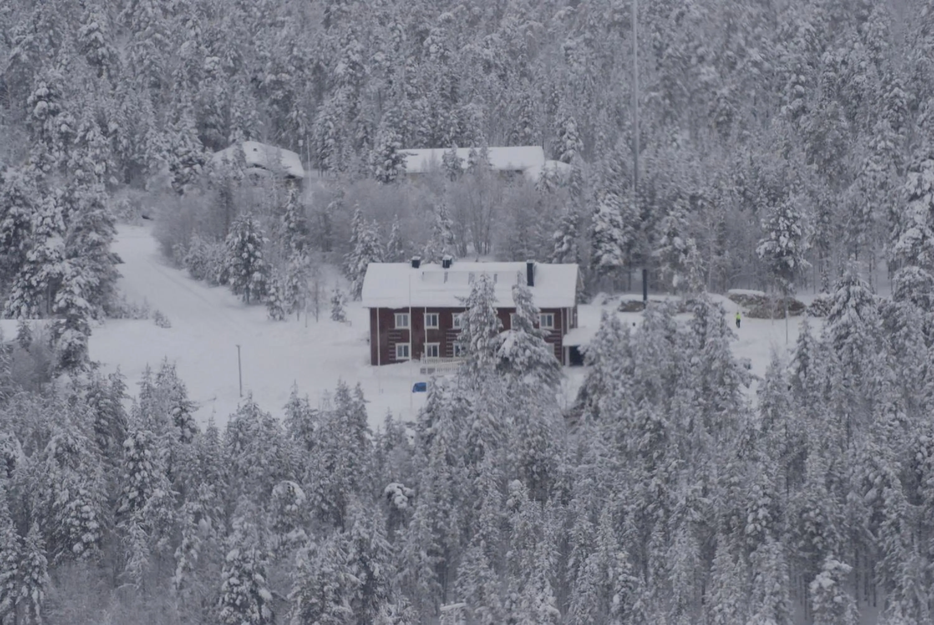 Bird's eye view in Vuotson Maja B&B