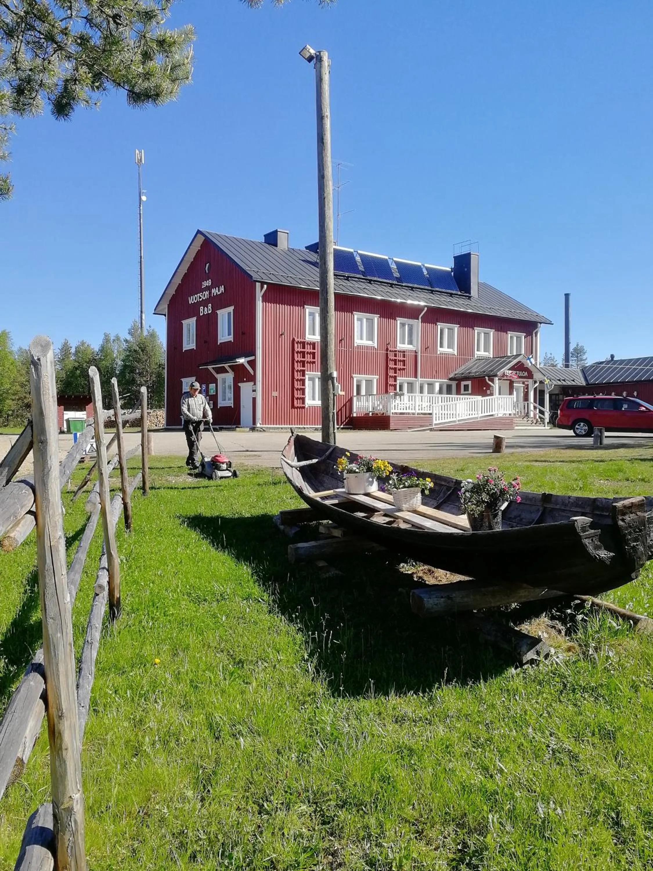 Property building in Vuotson Maja B&B