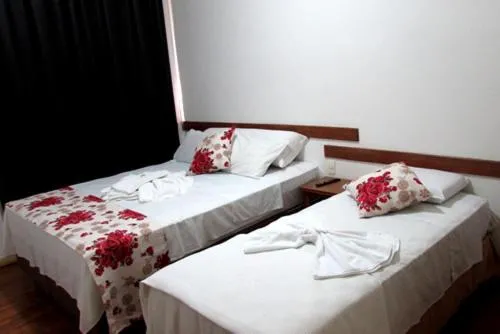 Bed in Hotel Nautico
