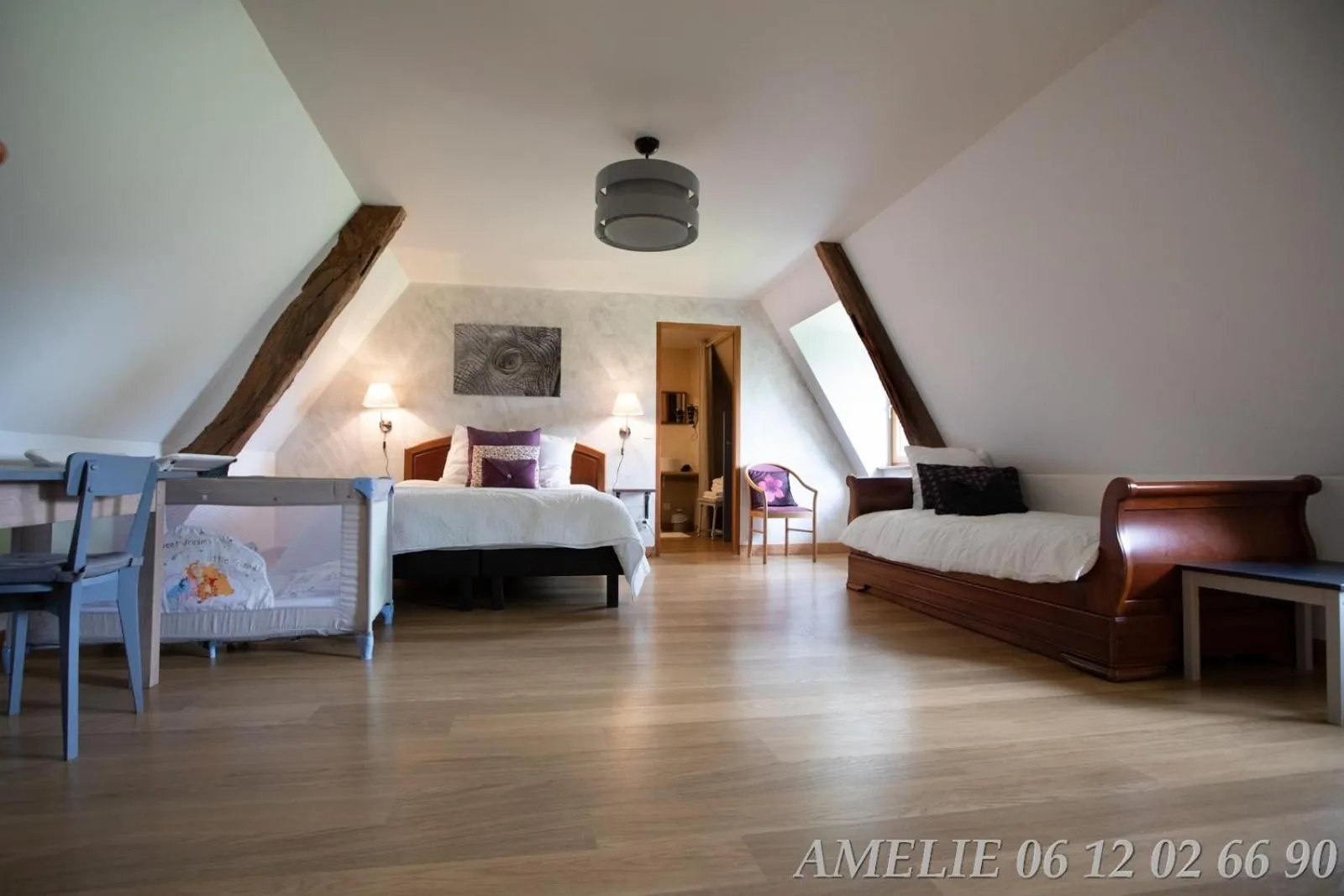 Photo of the whole room, Bed in Le lit de la Saâne