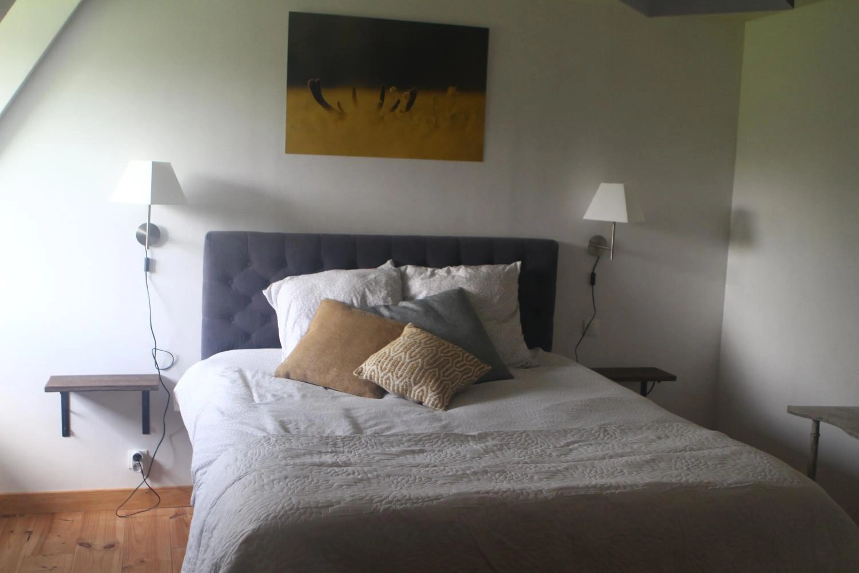 Bedroom, Bed in Le lit de la Saâne