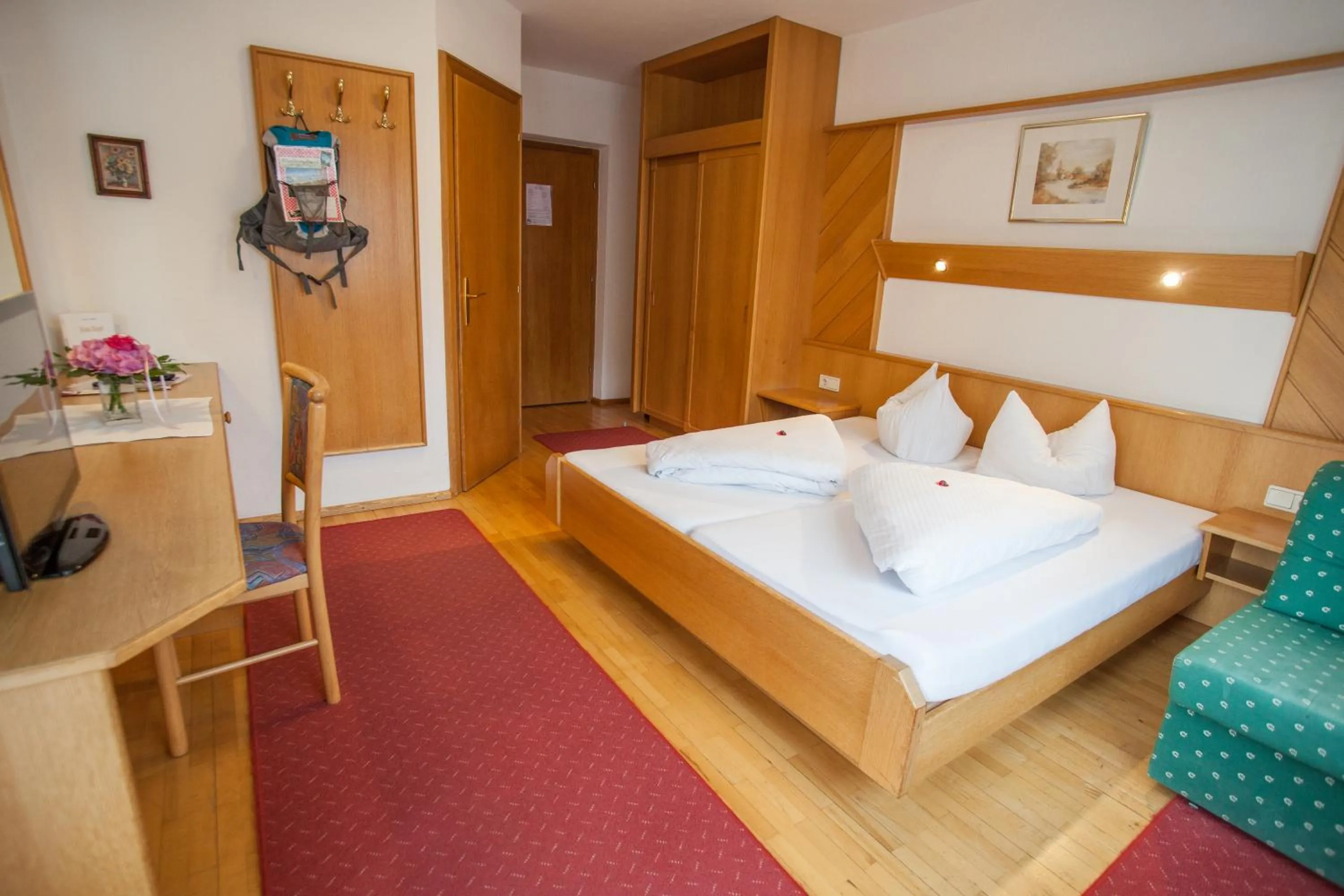 Bed in Hotel Auderer