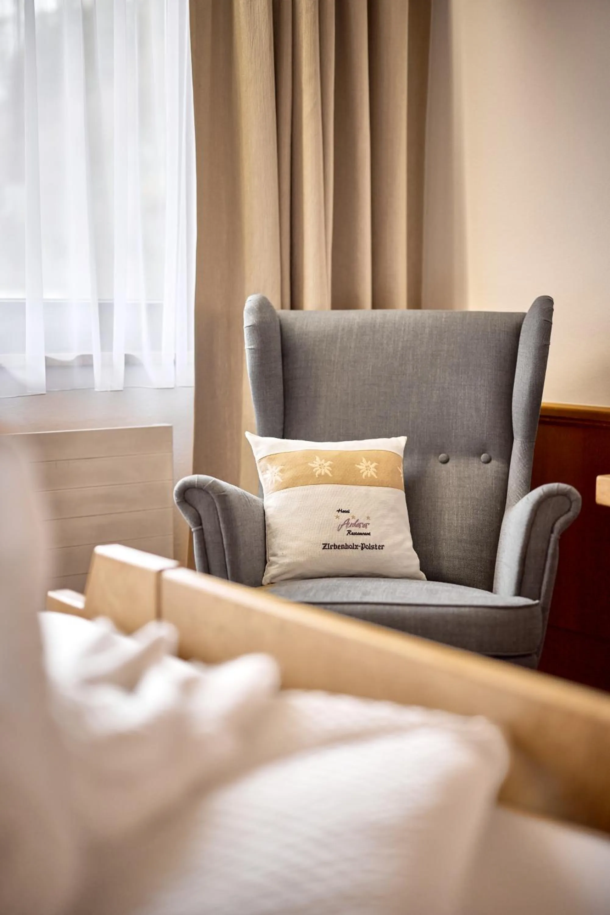 Bedroom, Bed in Hotel Auderer