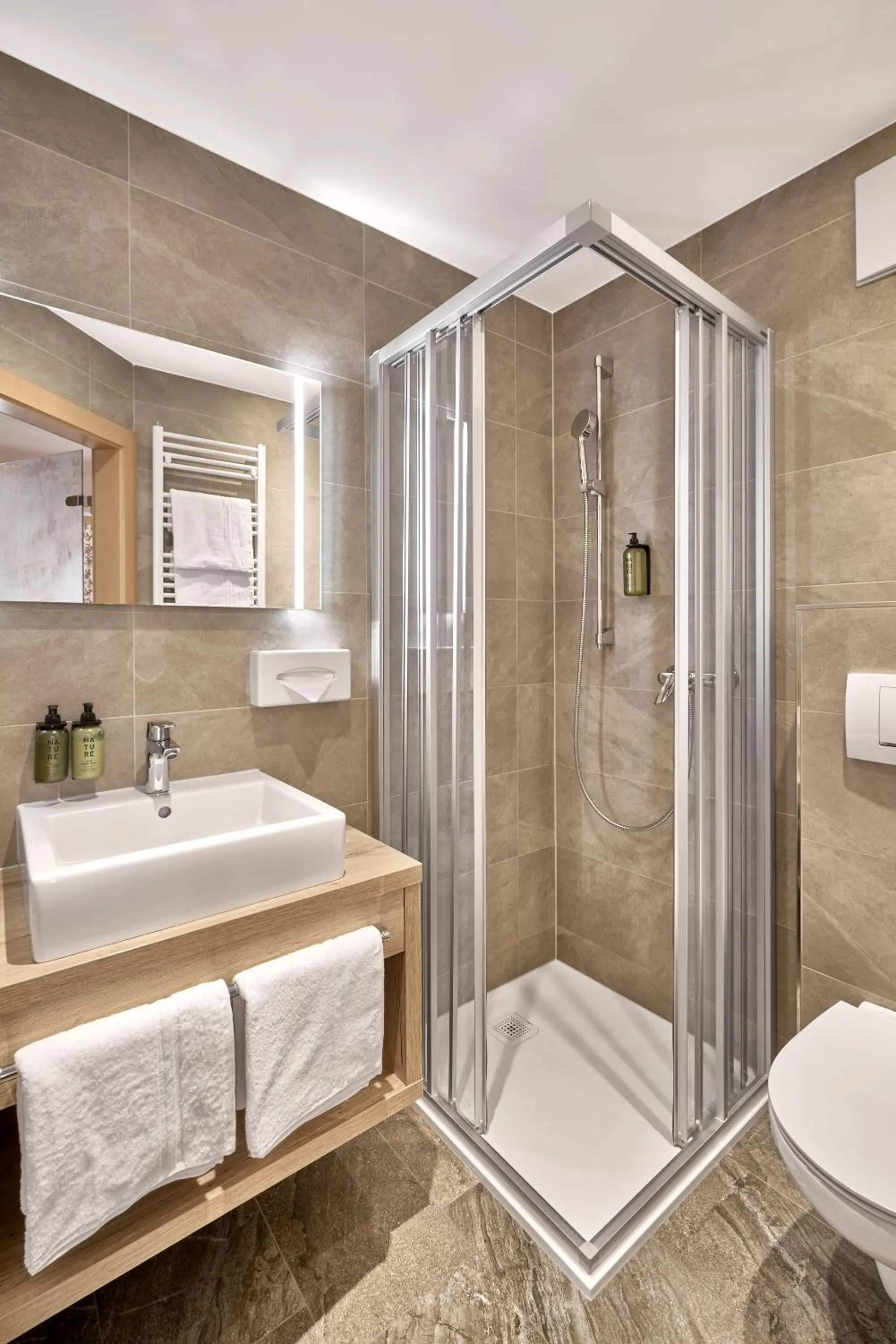 Bathroom in Hotel Auderer