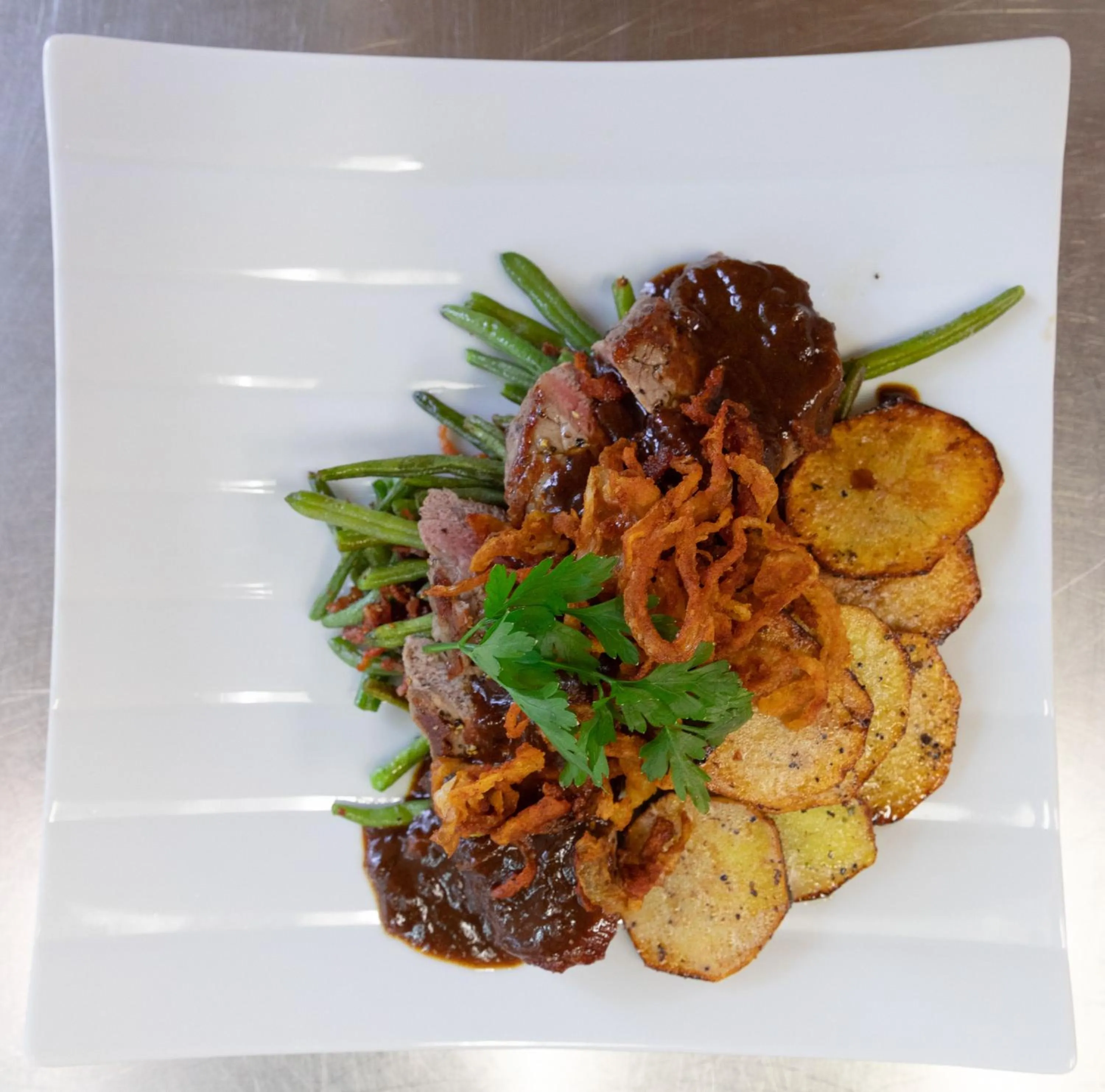 Restaurant/places to eat in Hotel Auderer