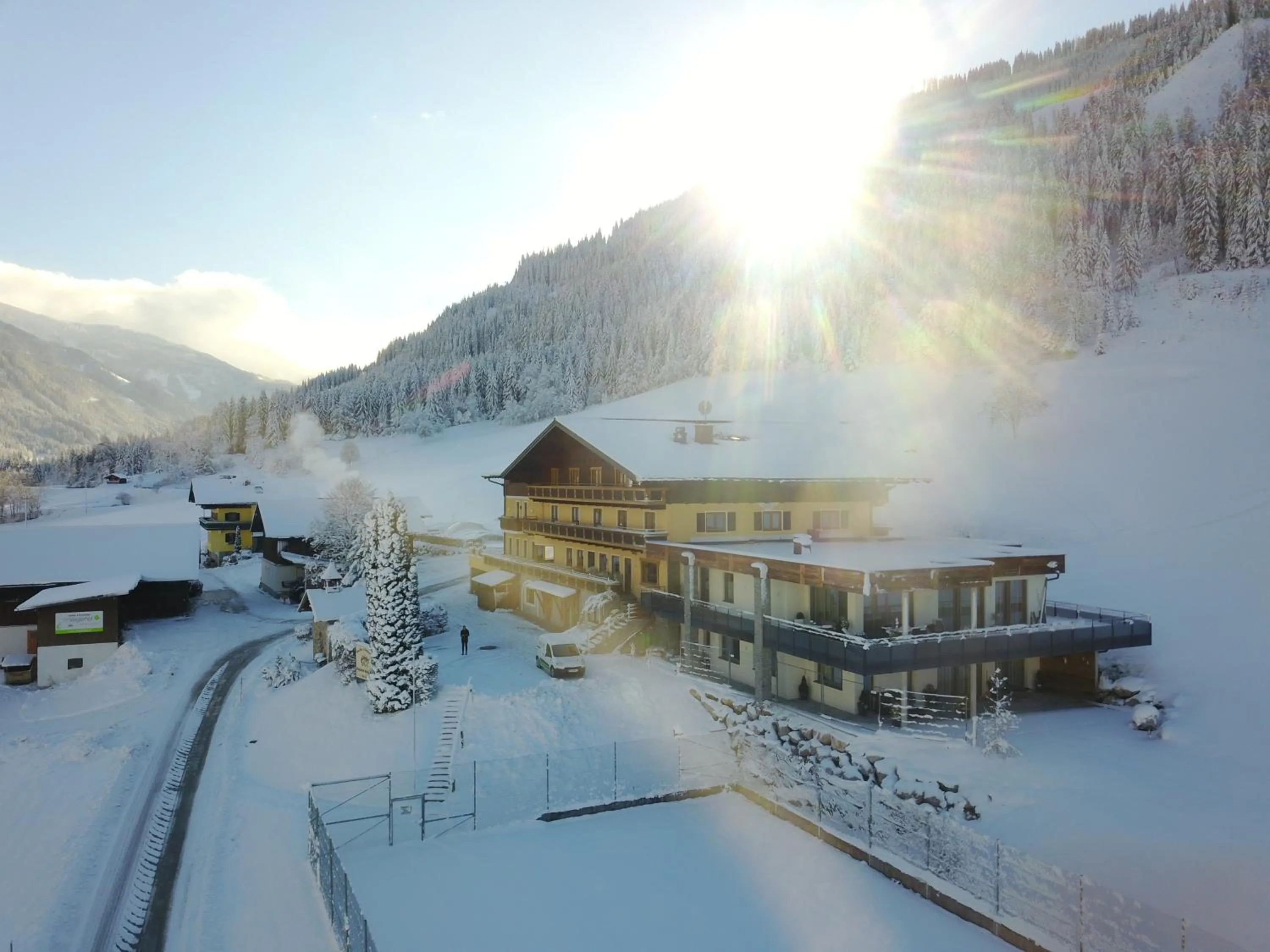 Winter in Natur & Familienhotel Der Stieglerhof