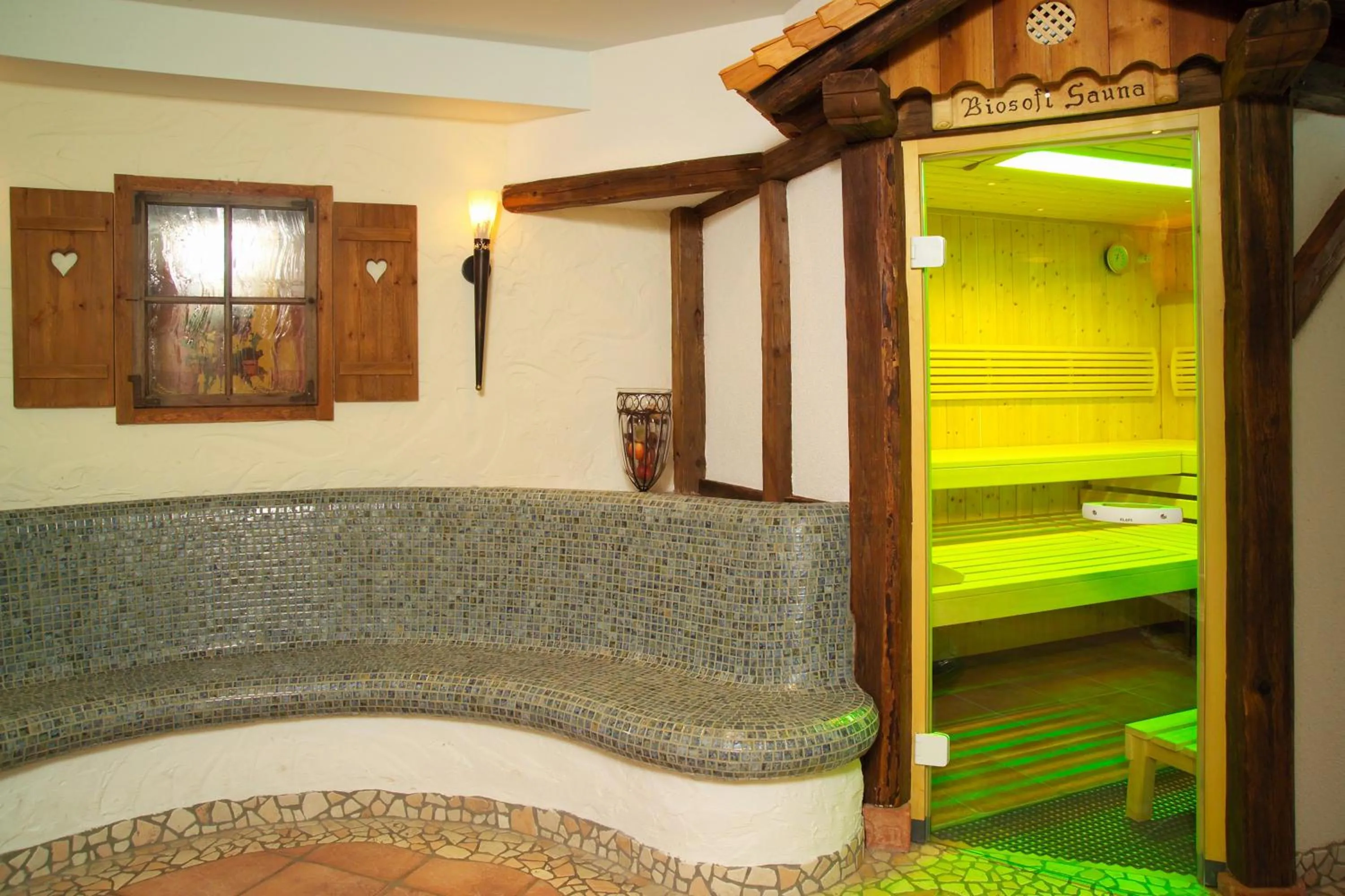 Sauna, Bed in Natur & Familienhotel Der Stieglerhof