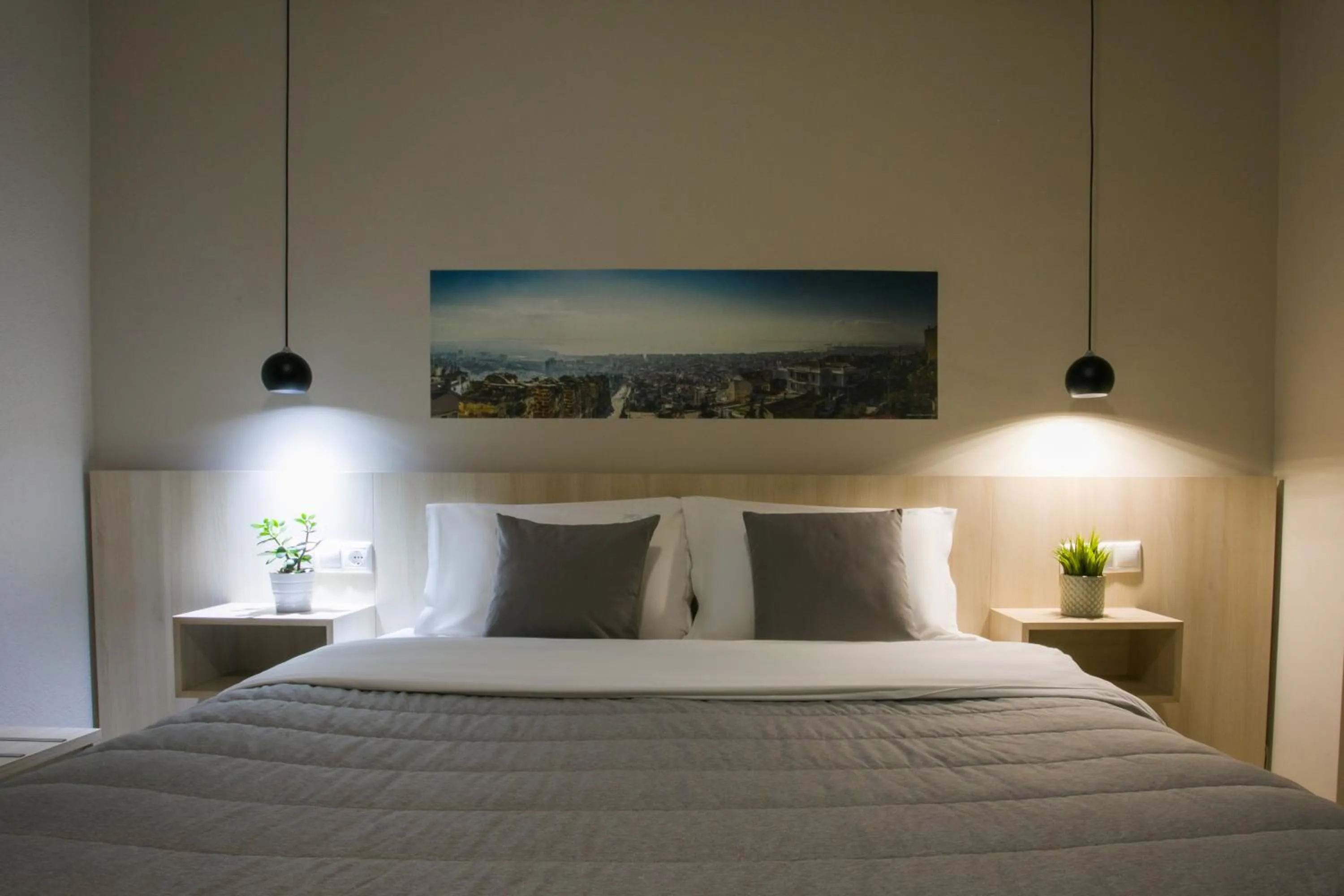 Bedroom, Bed in Polis Apartments