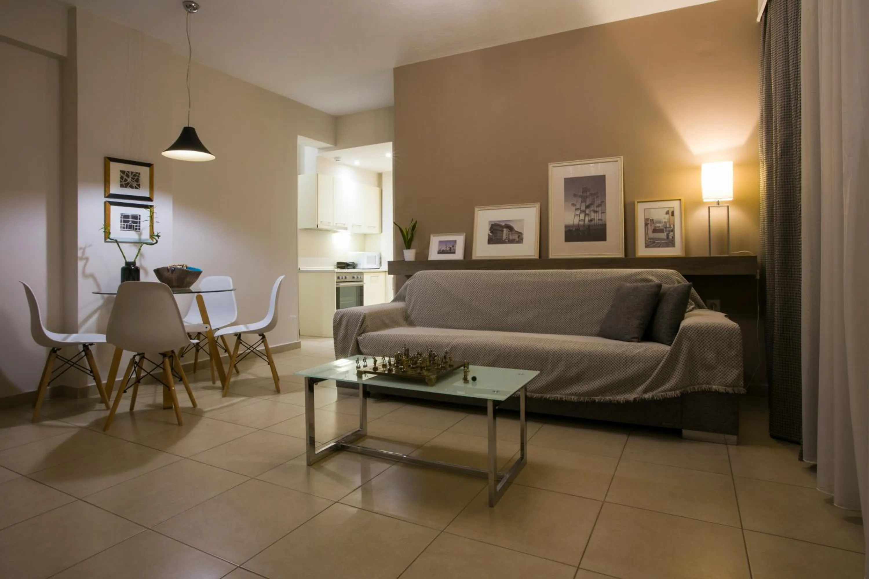 Living room in Polis Apartments