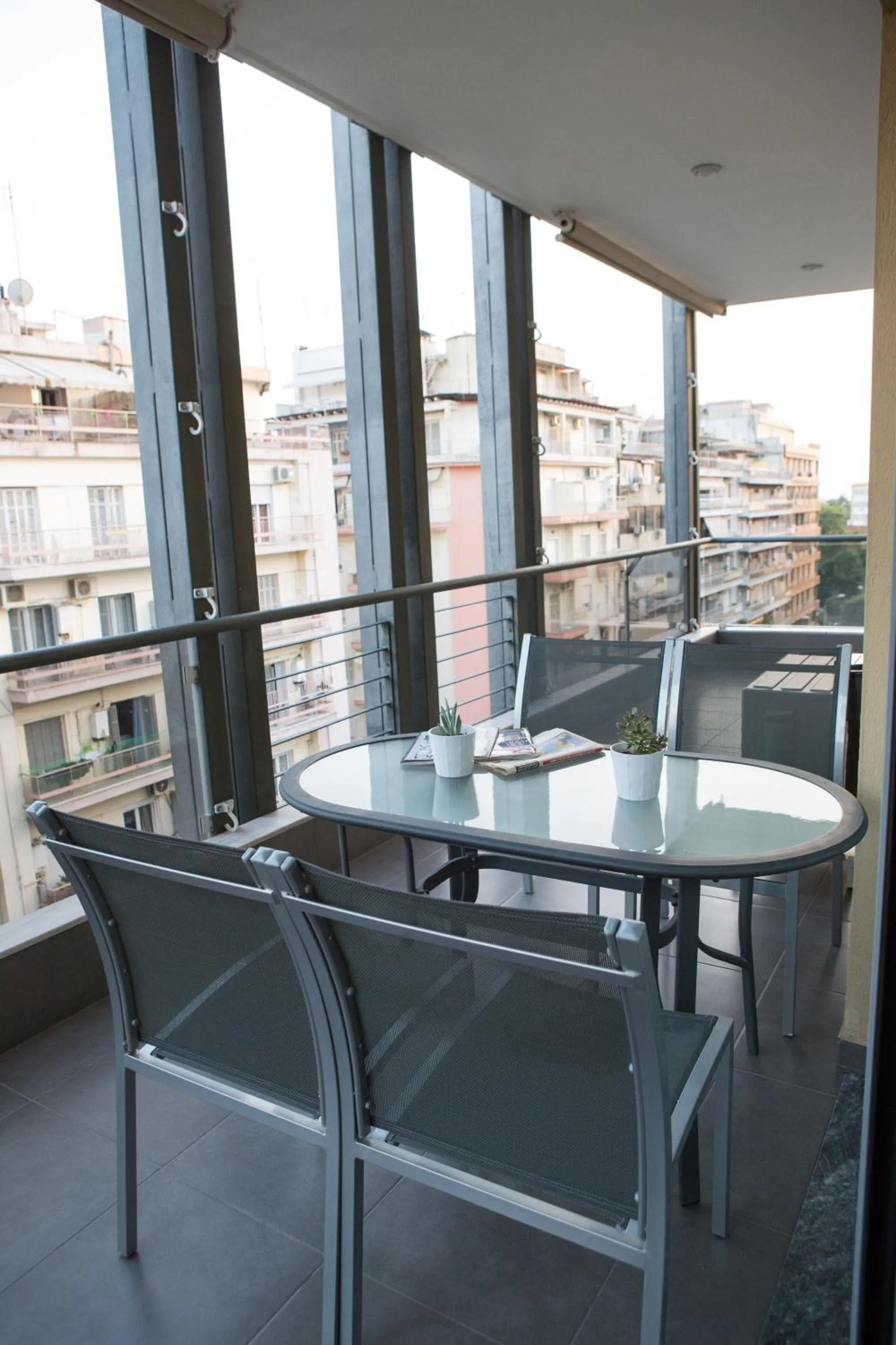 People in Polis Apartments