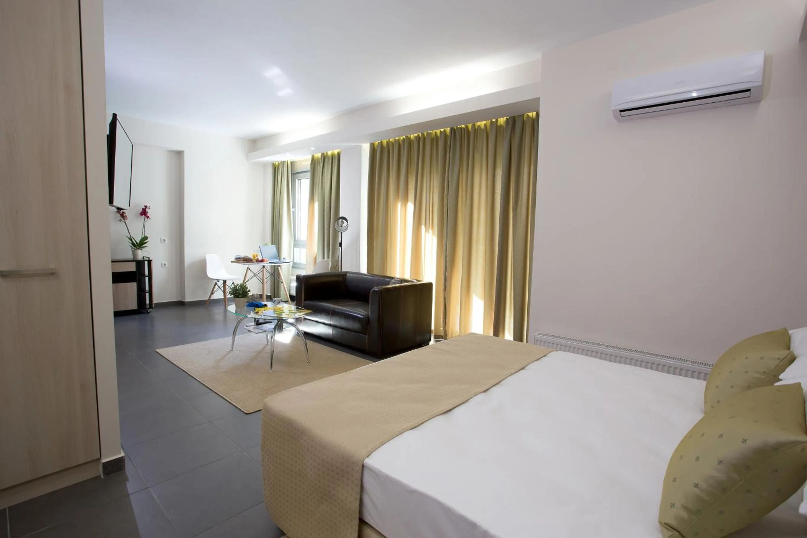 Bed in Polis Apartments