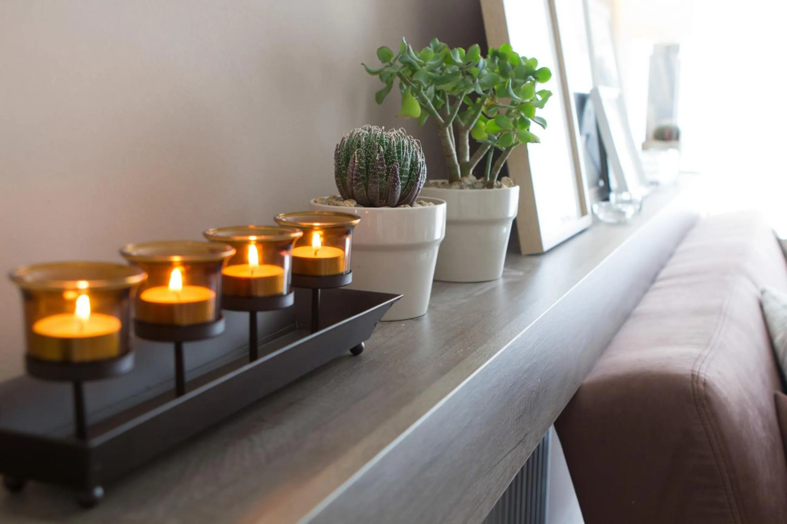 Decorative detail in Polis Apartments