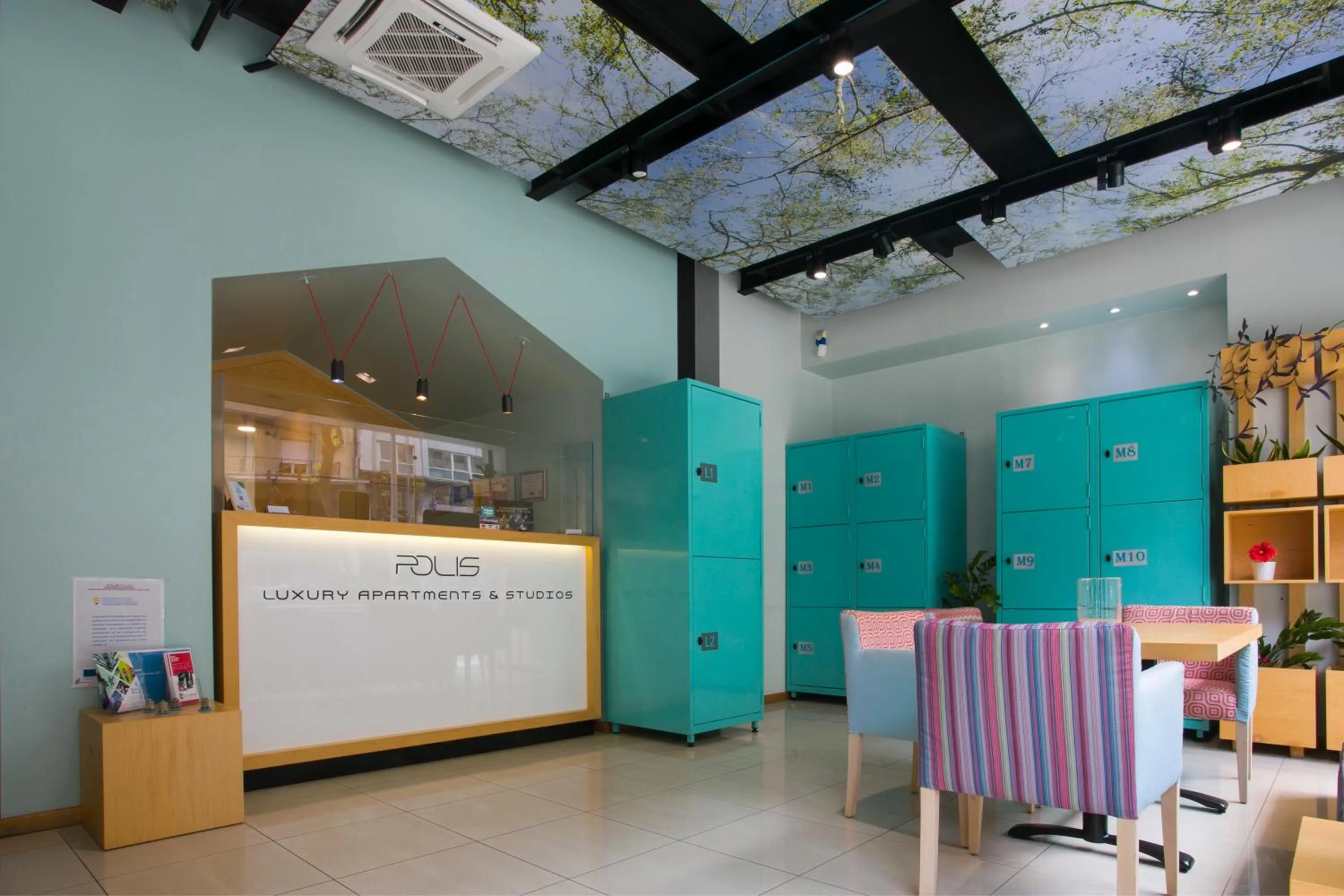 Lobby or reception in Polis Apartments