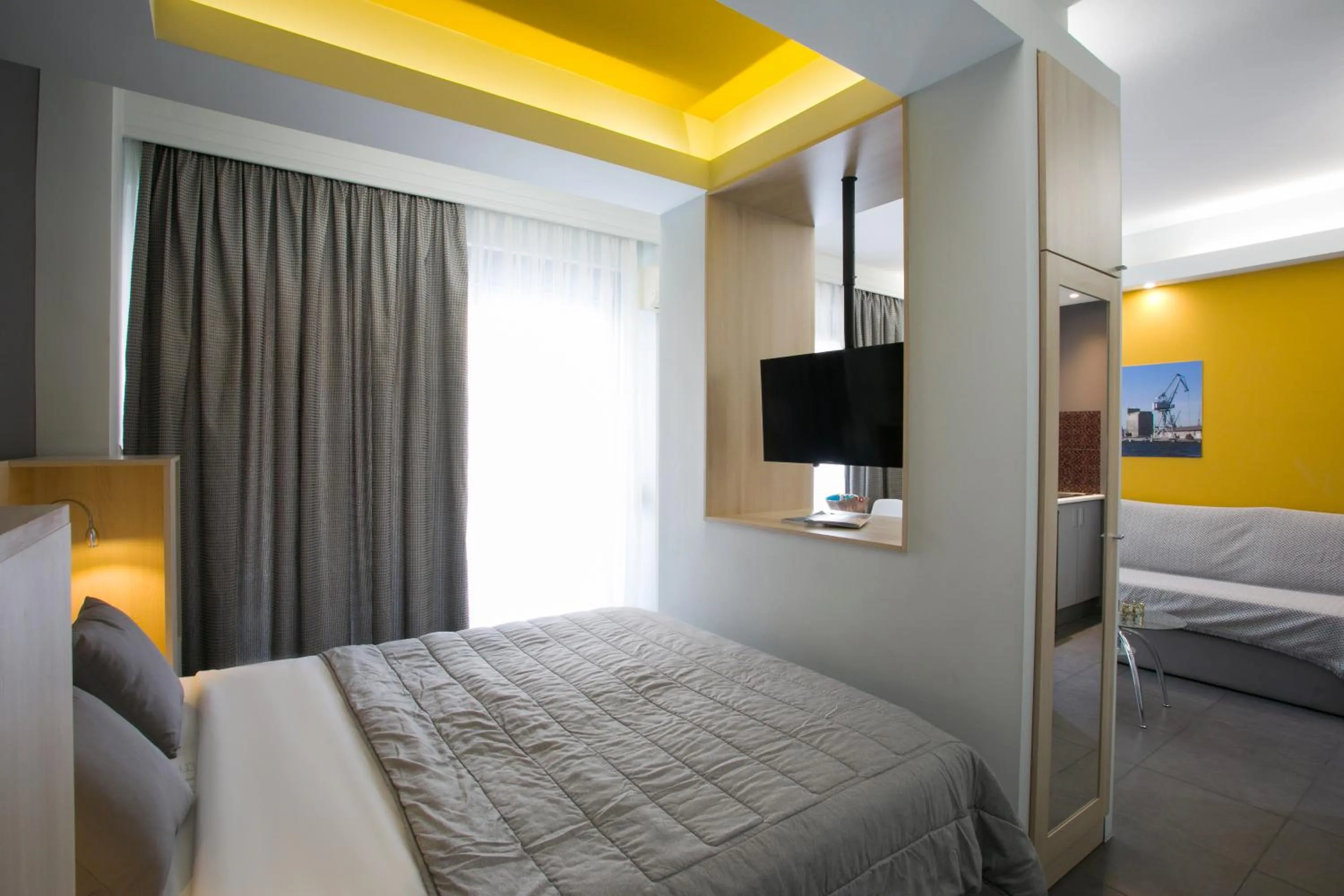 Bed in Polis Apartments