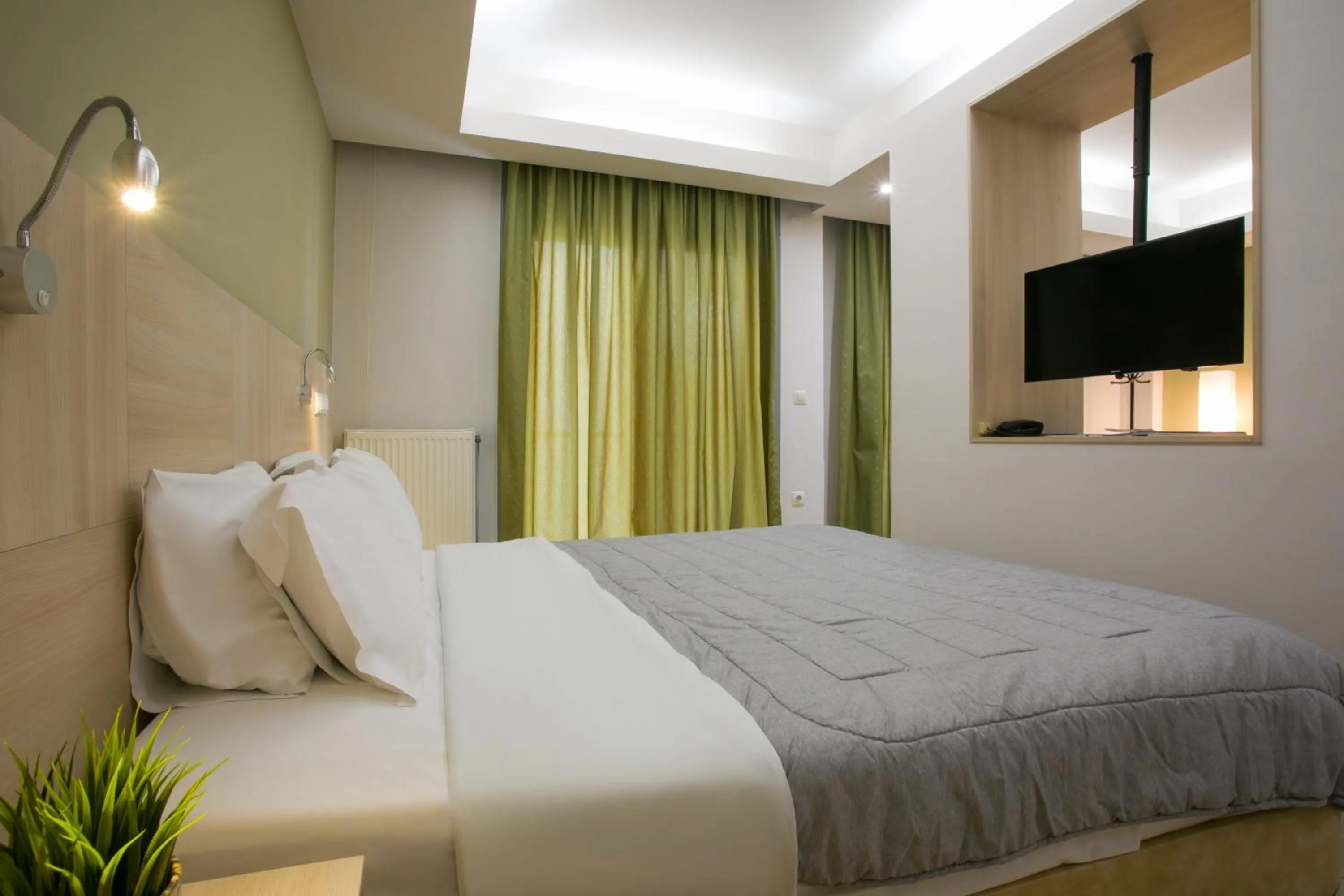 Bed in Polis Apartments