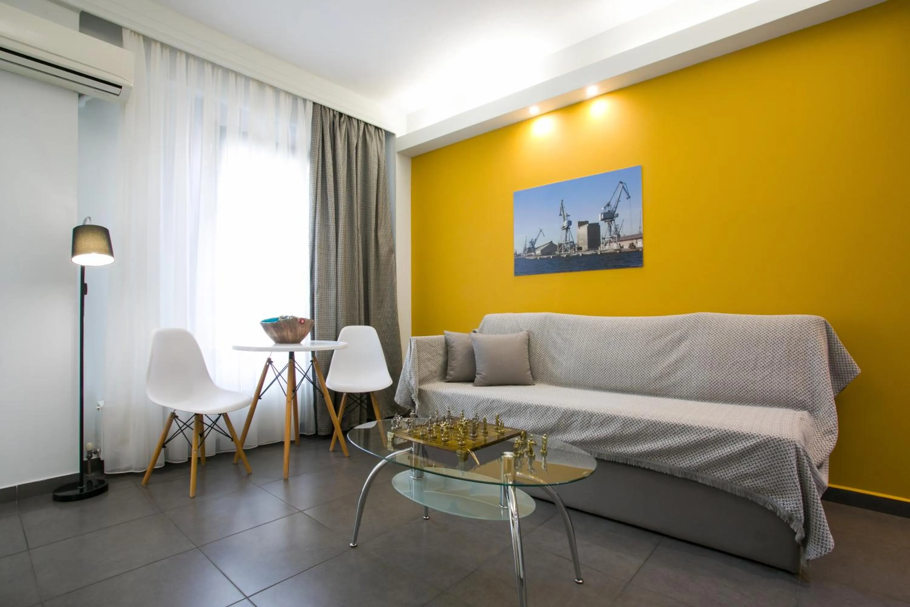 Living room in Polis Apartments