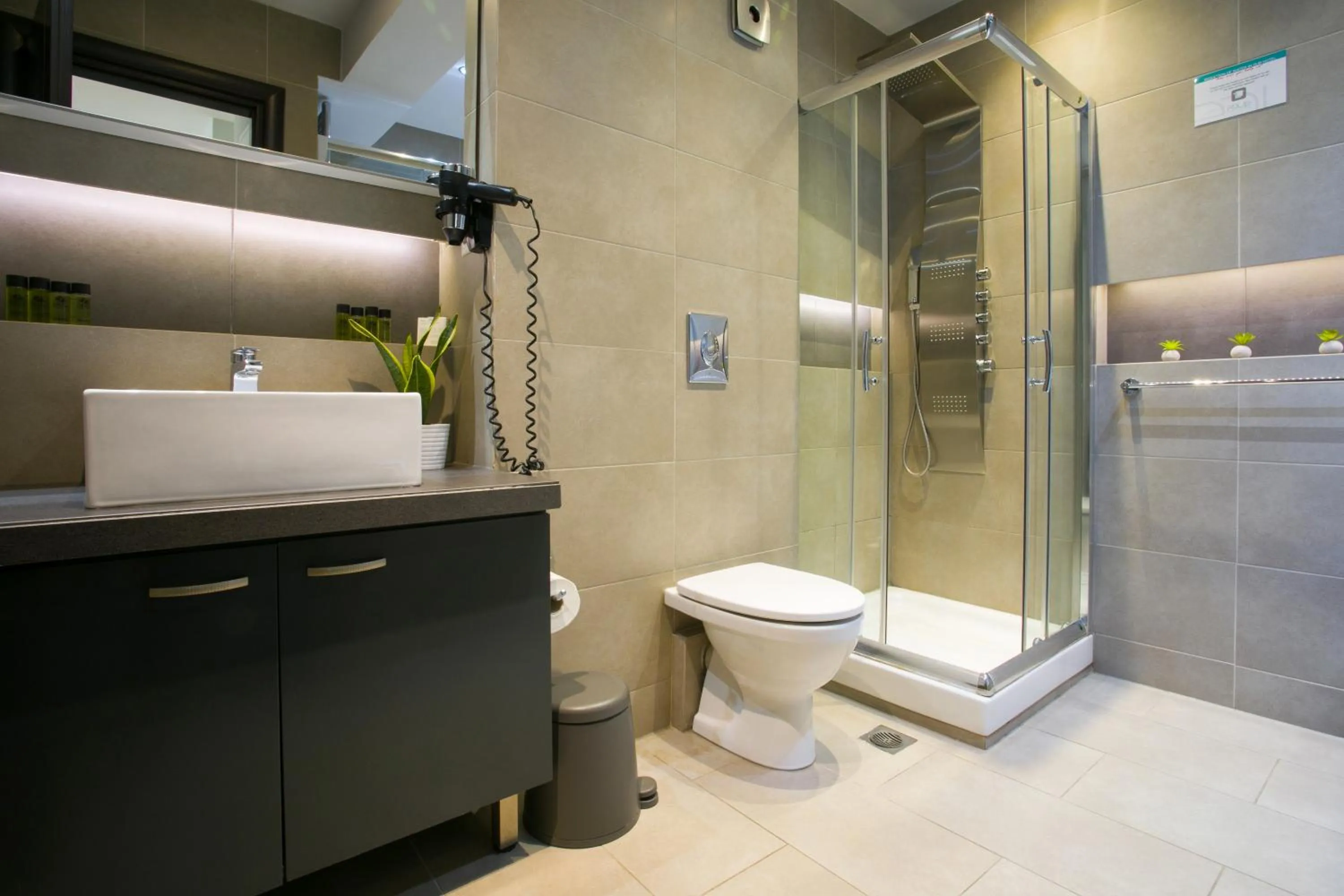 Bathroom in Polis Apartments