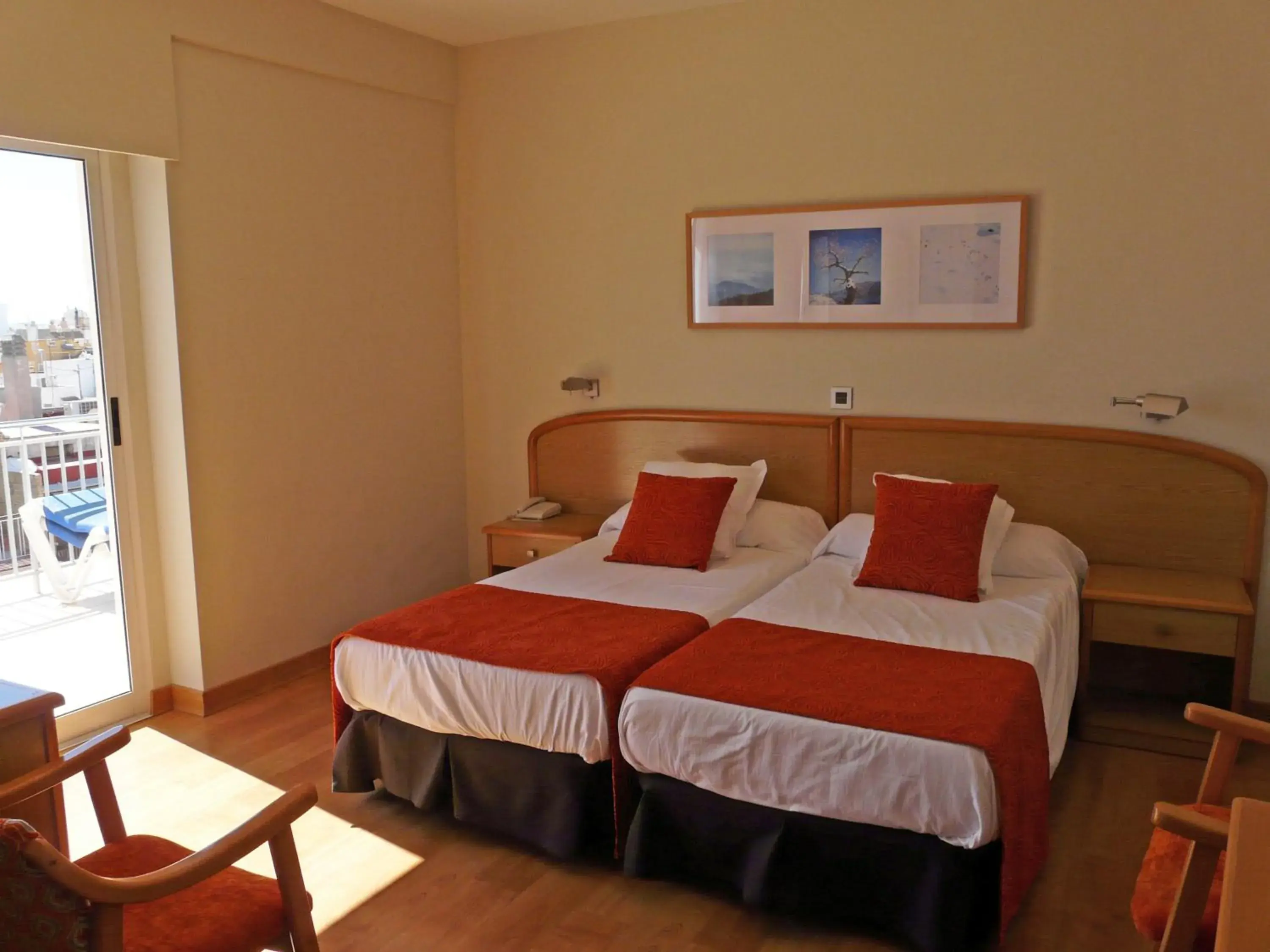 Bed in Hotel Tanit Bed in Hotel Tanit