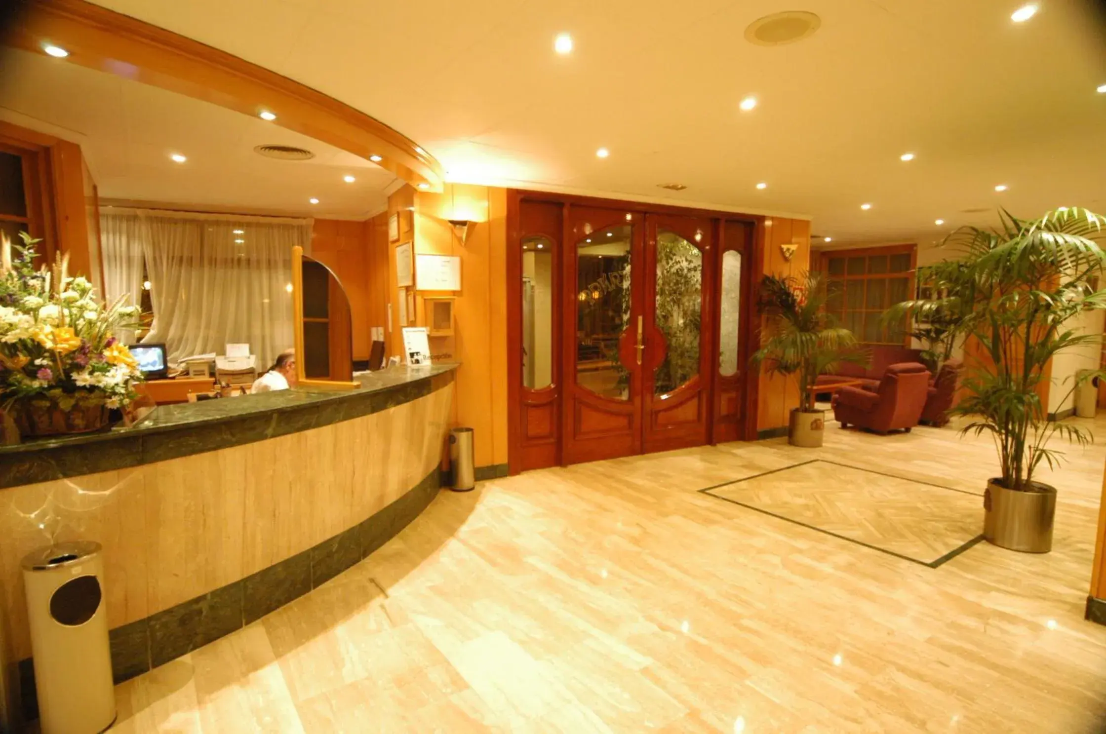 Lobby or reception in Hotel Tanit Lobby or reception in Hotel Tanit