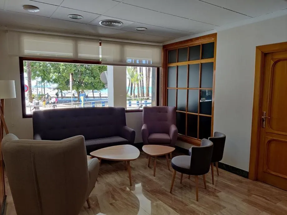 Lobby or reception in Hotel Tanit