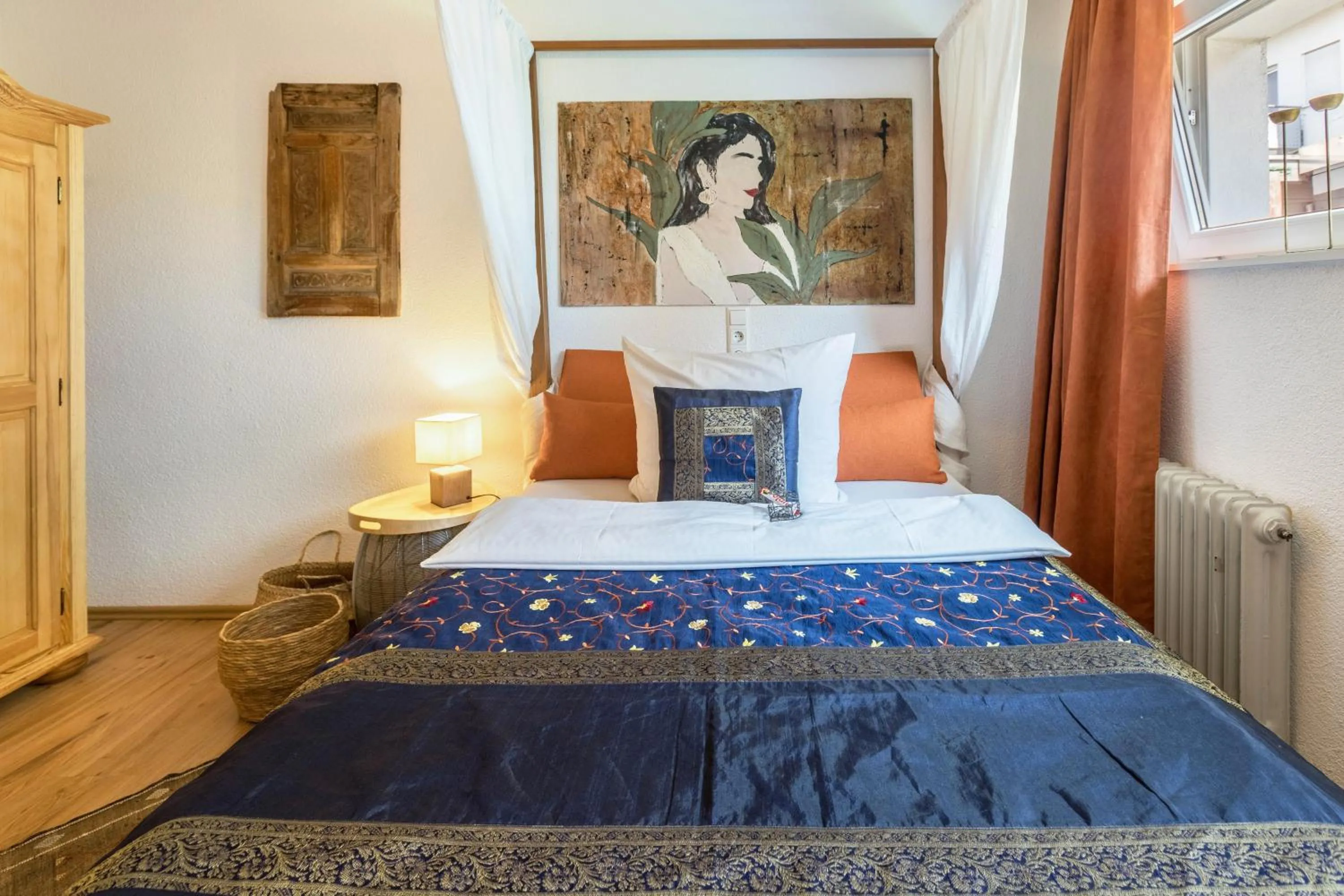 Living room, Bed in Haus Auryn