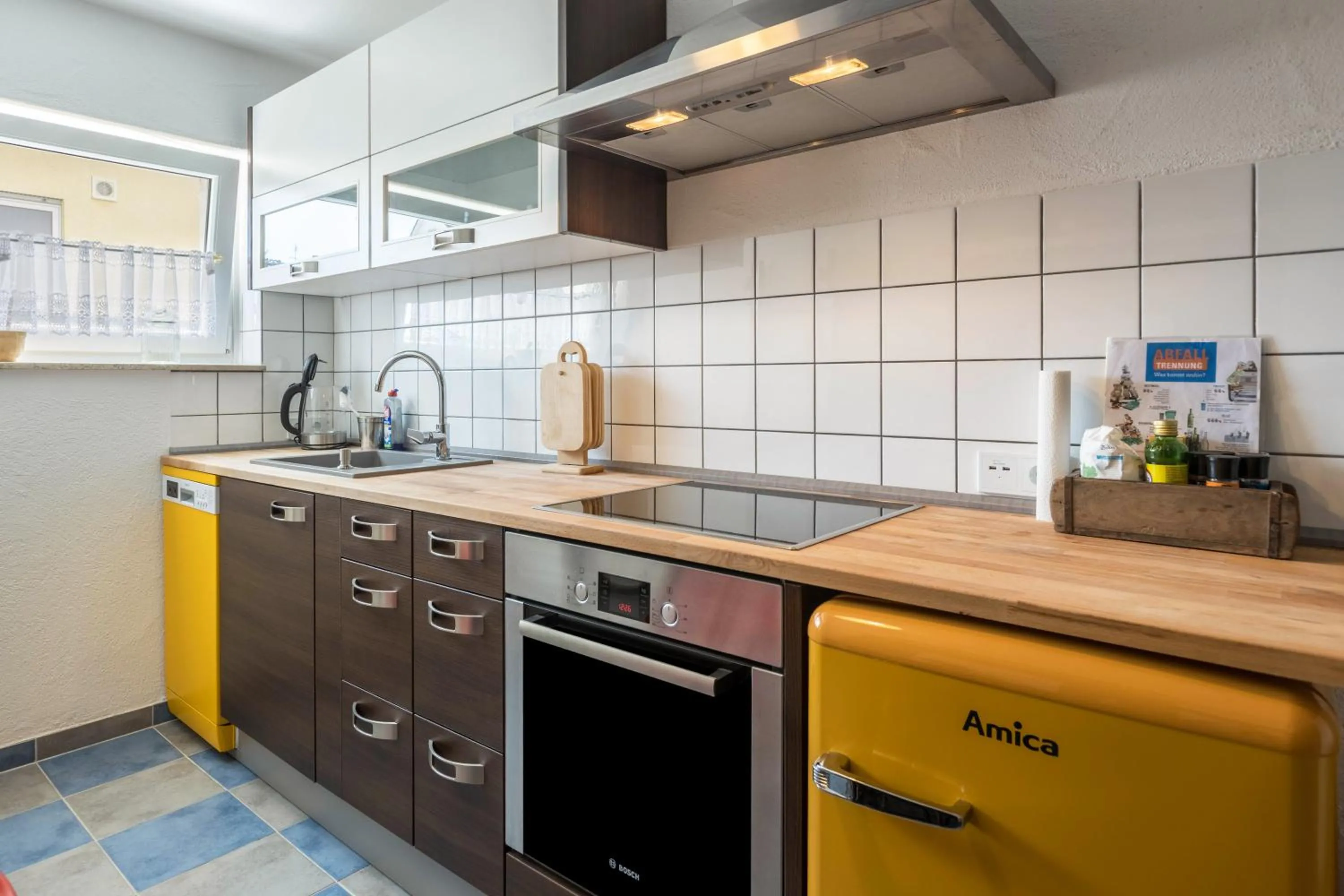 Kitchen or kitchenette in Haus Auryn