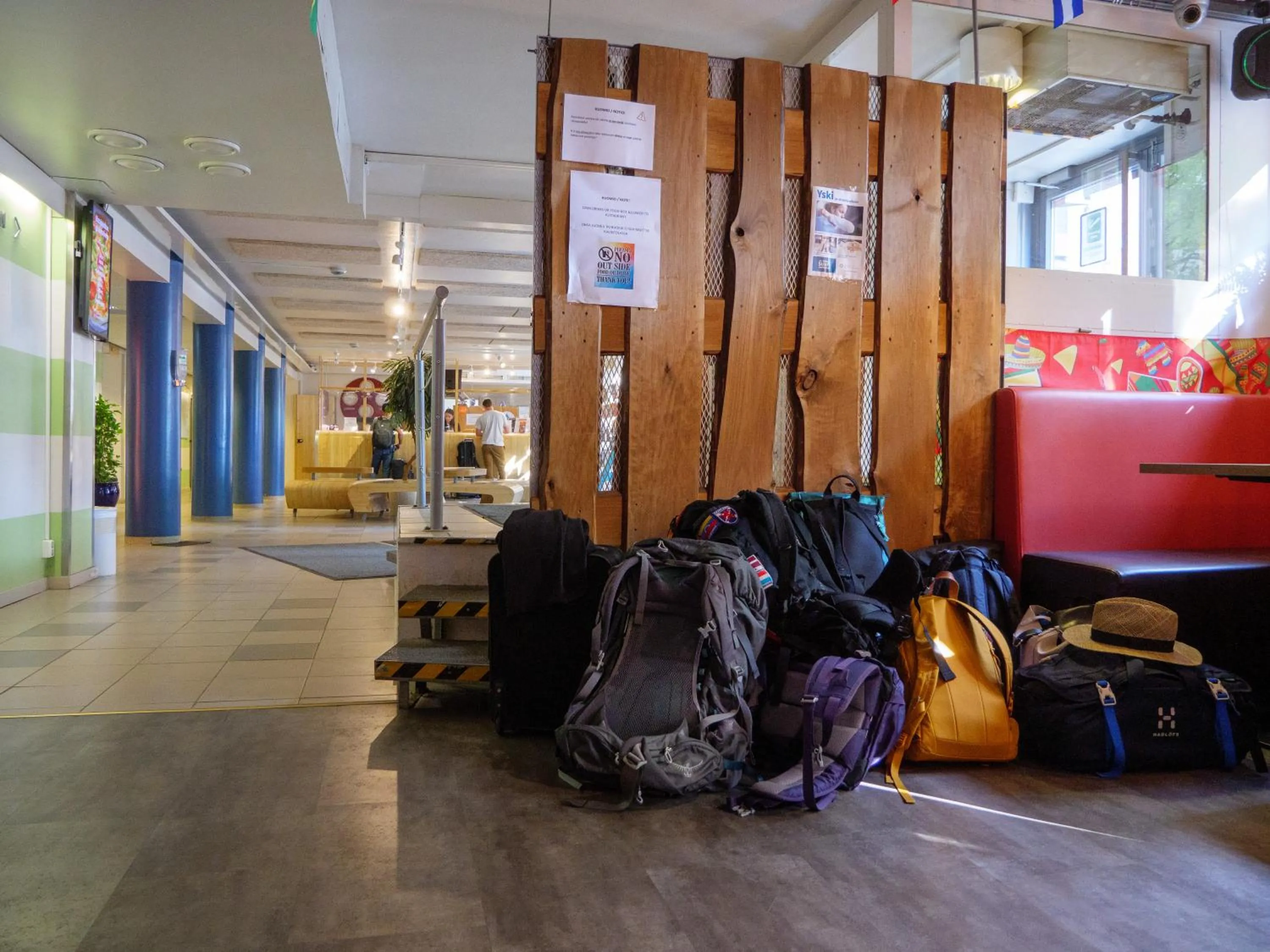 Lobby or reception in Eurohostel