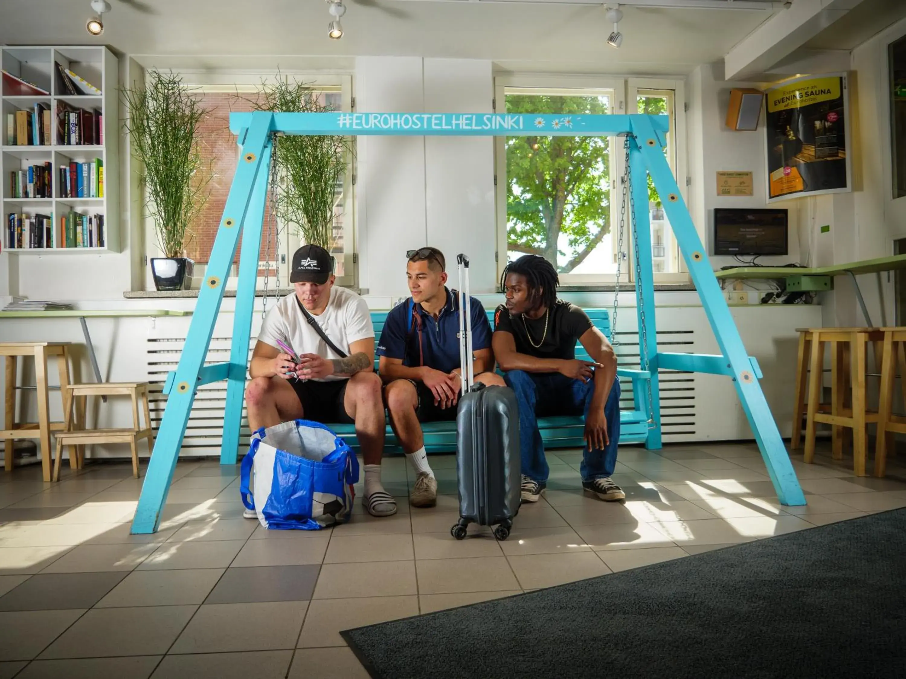 Lobby or reception in Eurohostel Lobby or reception in Eurohostel