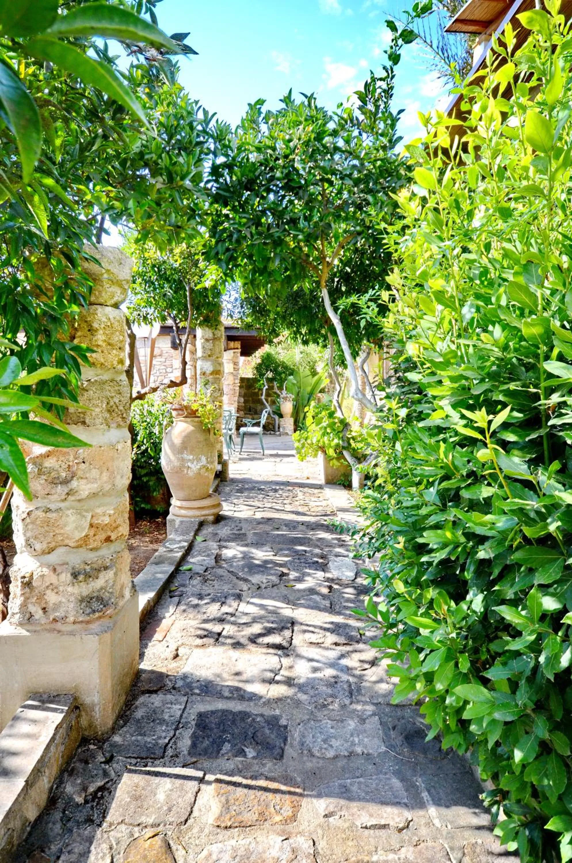 Garden in Felline In Bed&Breakfast Dimora di Charme el Salento