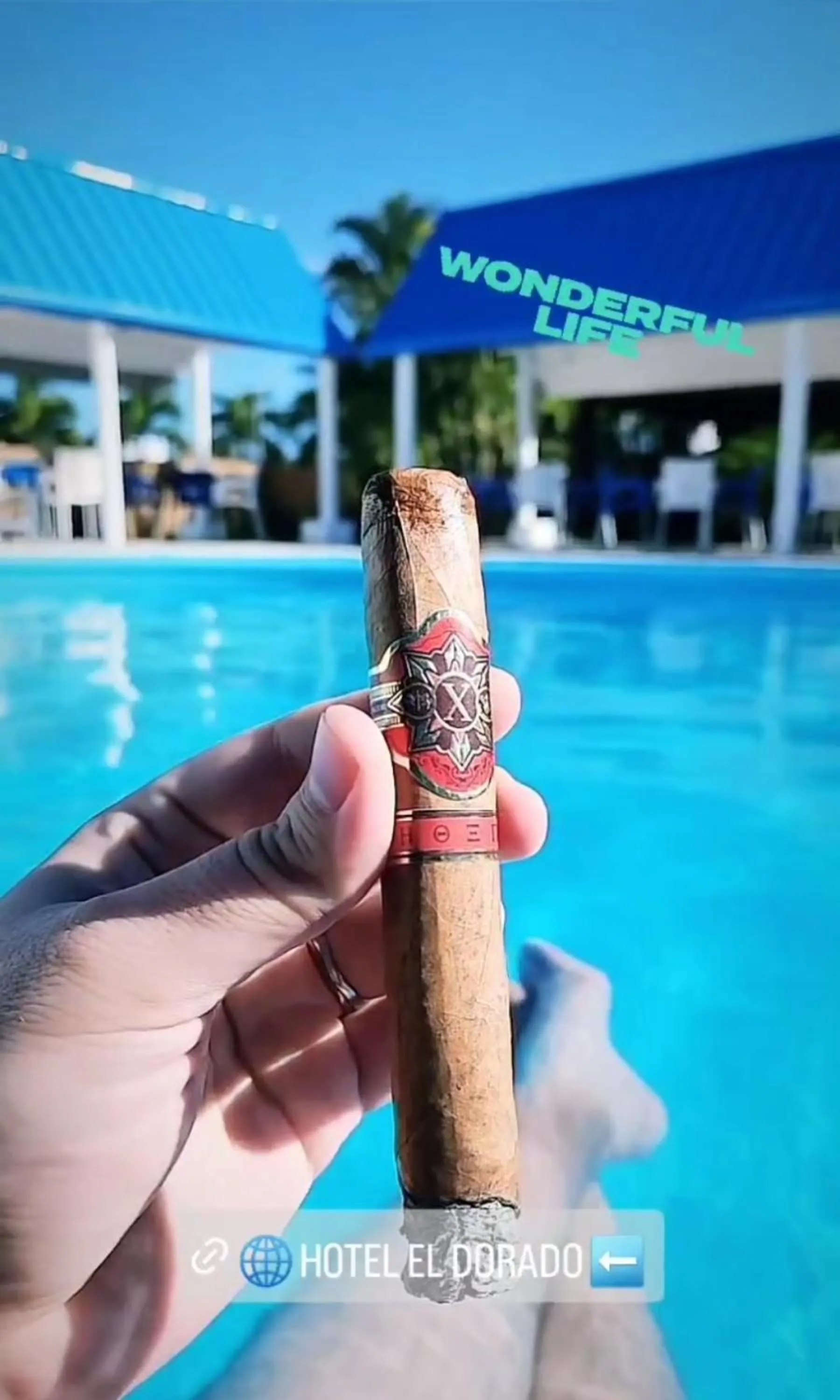 Swimming pool in Hotel El Dorado