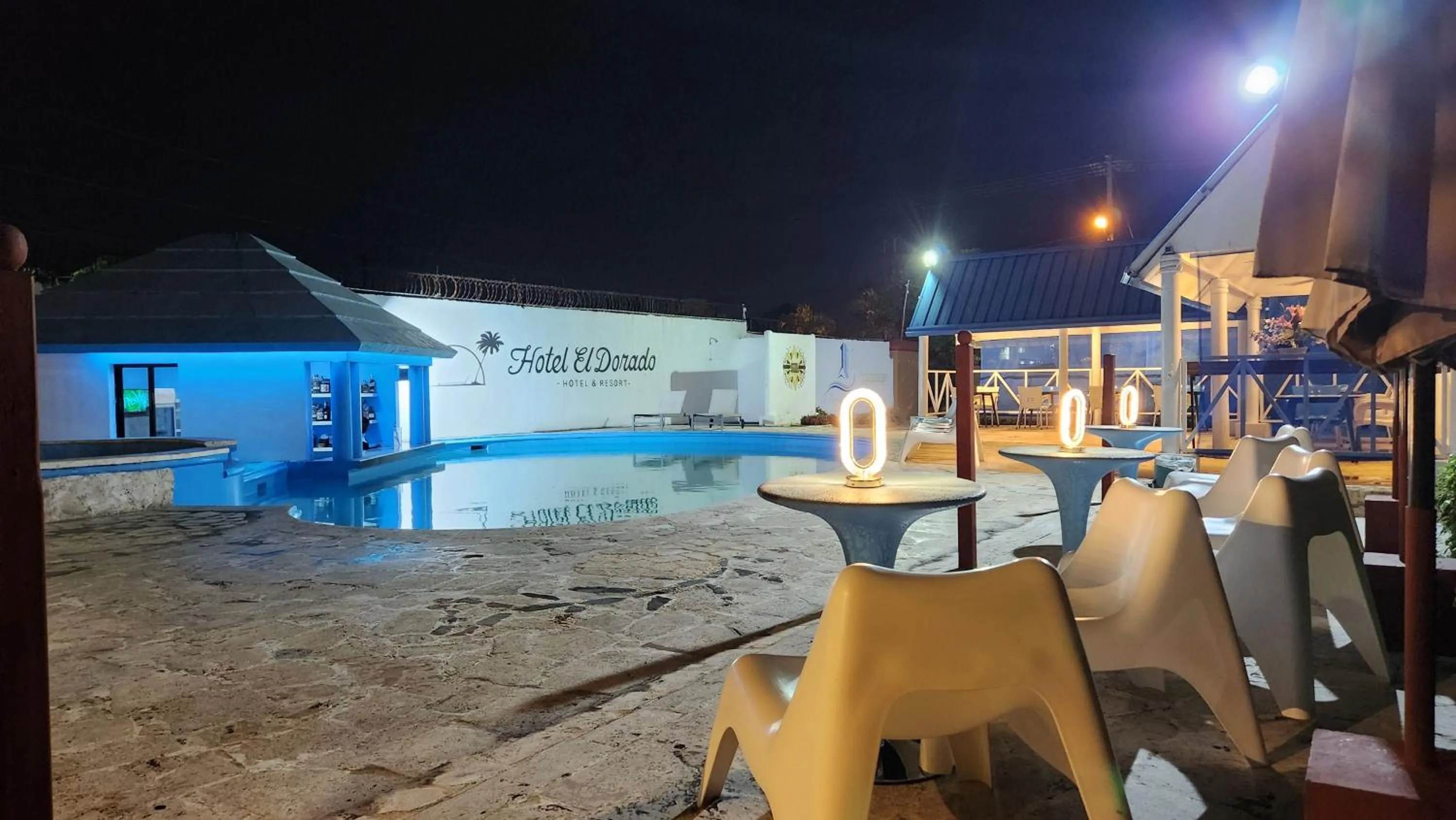 Patio in Hotel El Dorado