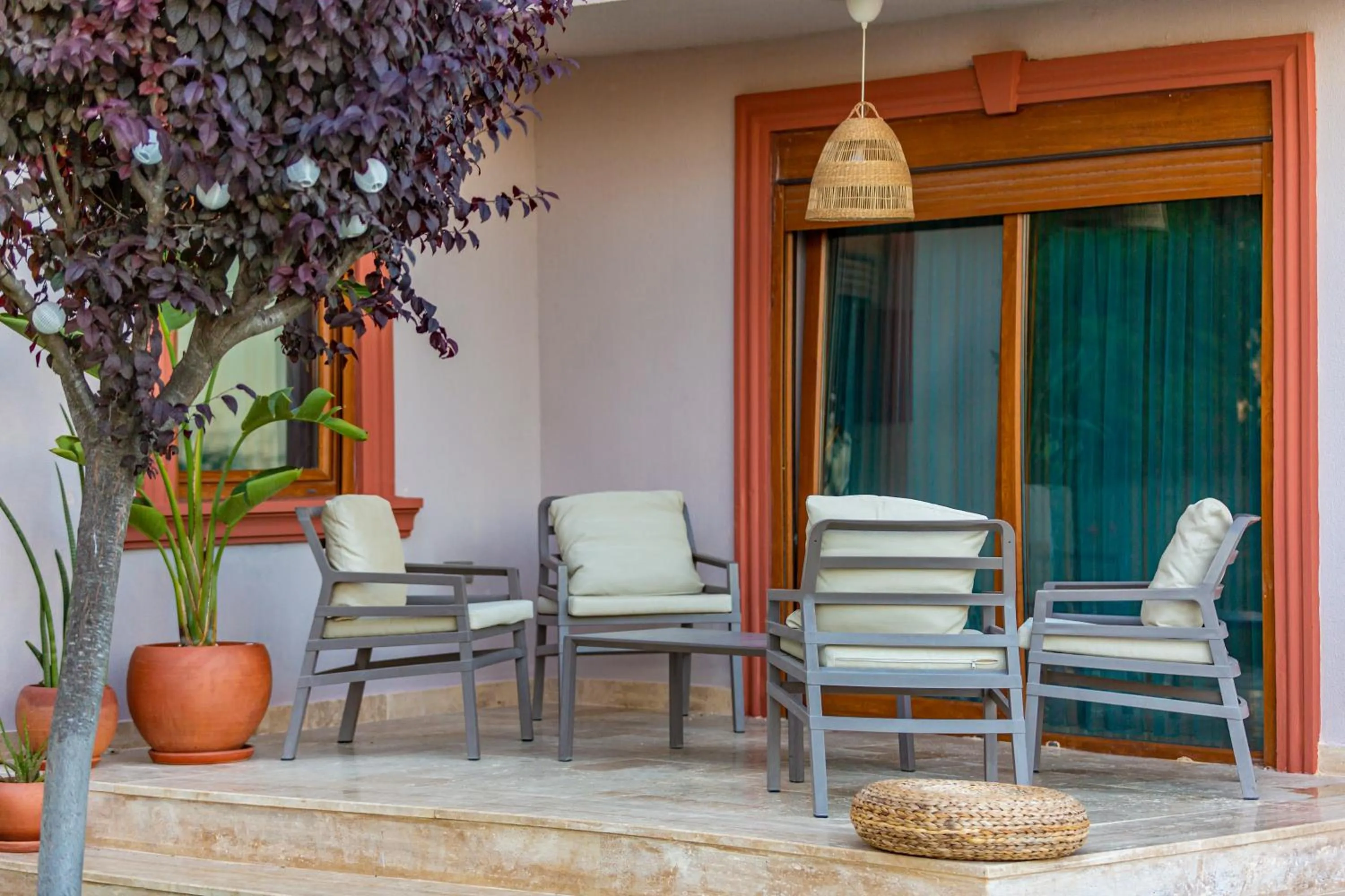 Patio in VISTA Villa