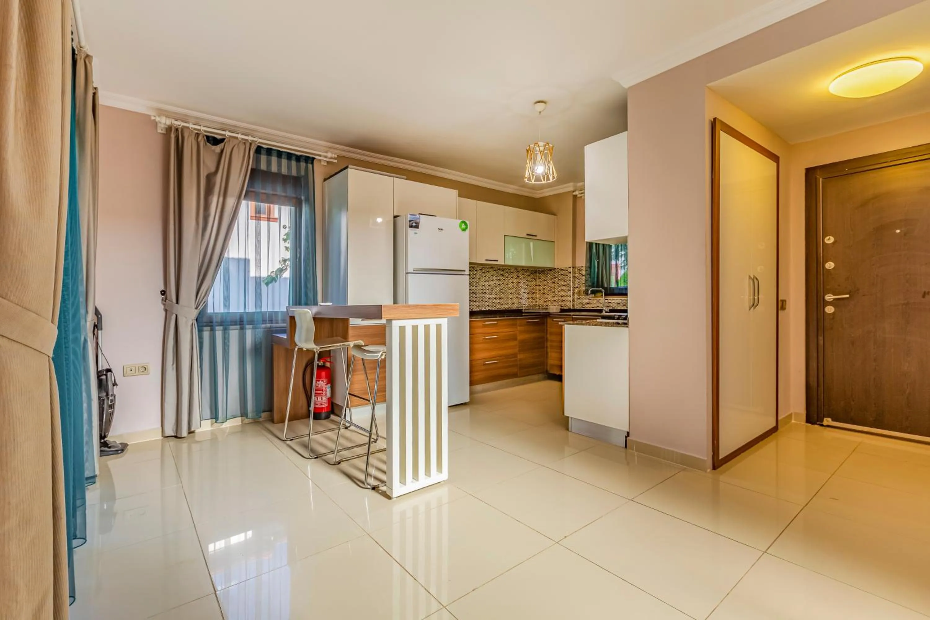 Kitchen or kitchenette in VISTA Villa