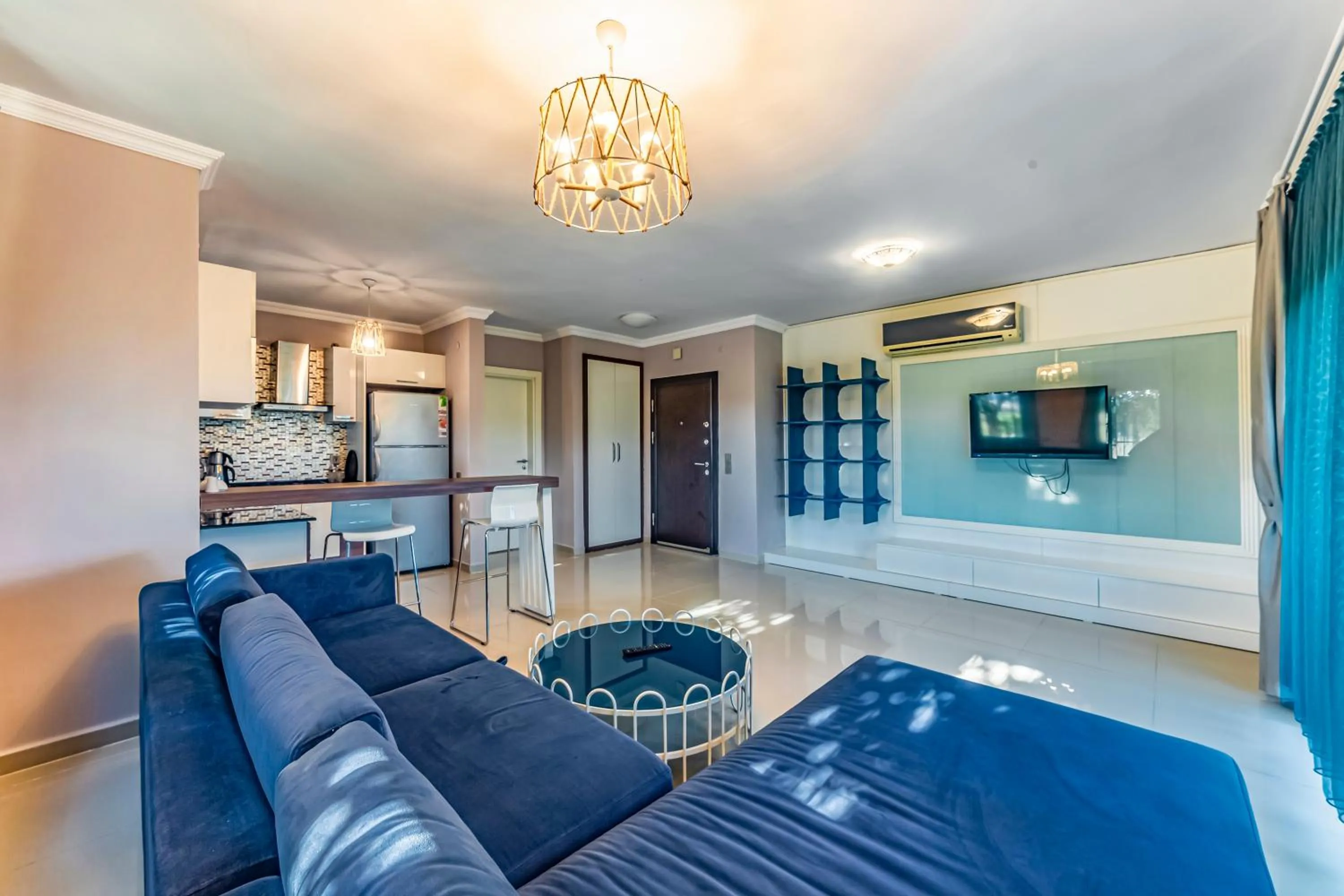 Living room in VISTA Villa