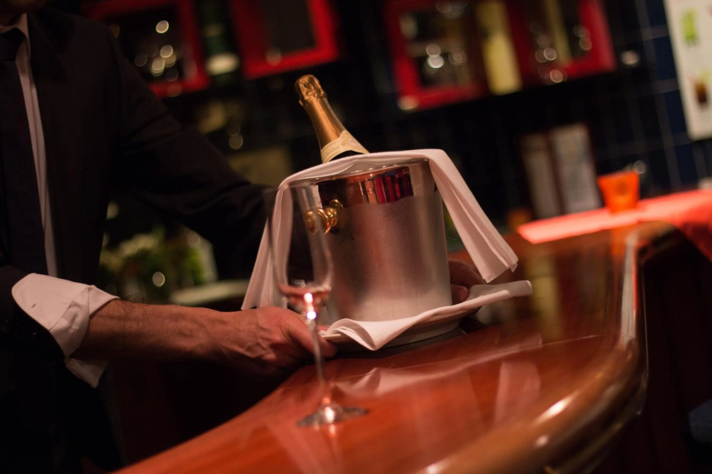 Lounge or bar in Park - Hotel Inseli